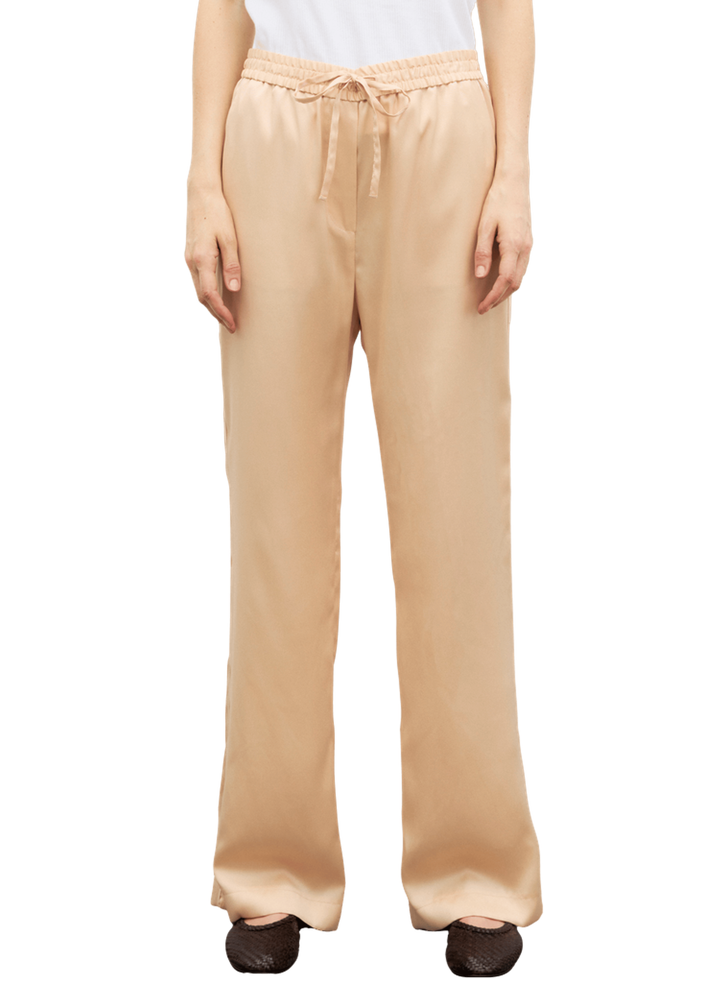 Pantalon satiné - bahyra GERARD DAREL Beige
