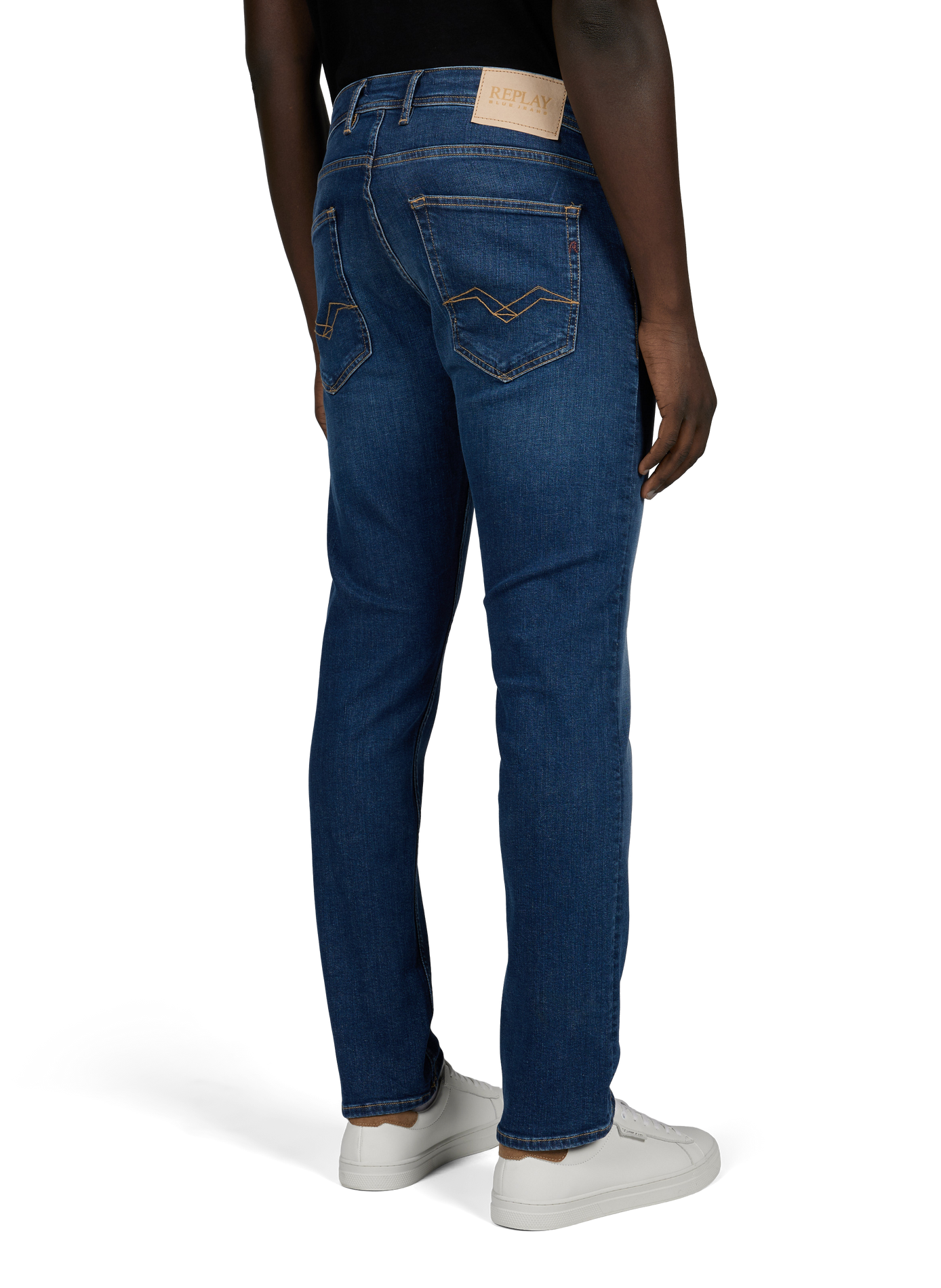 Jean slim taille mi-haute REPLAY Bleu