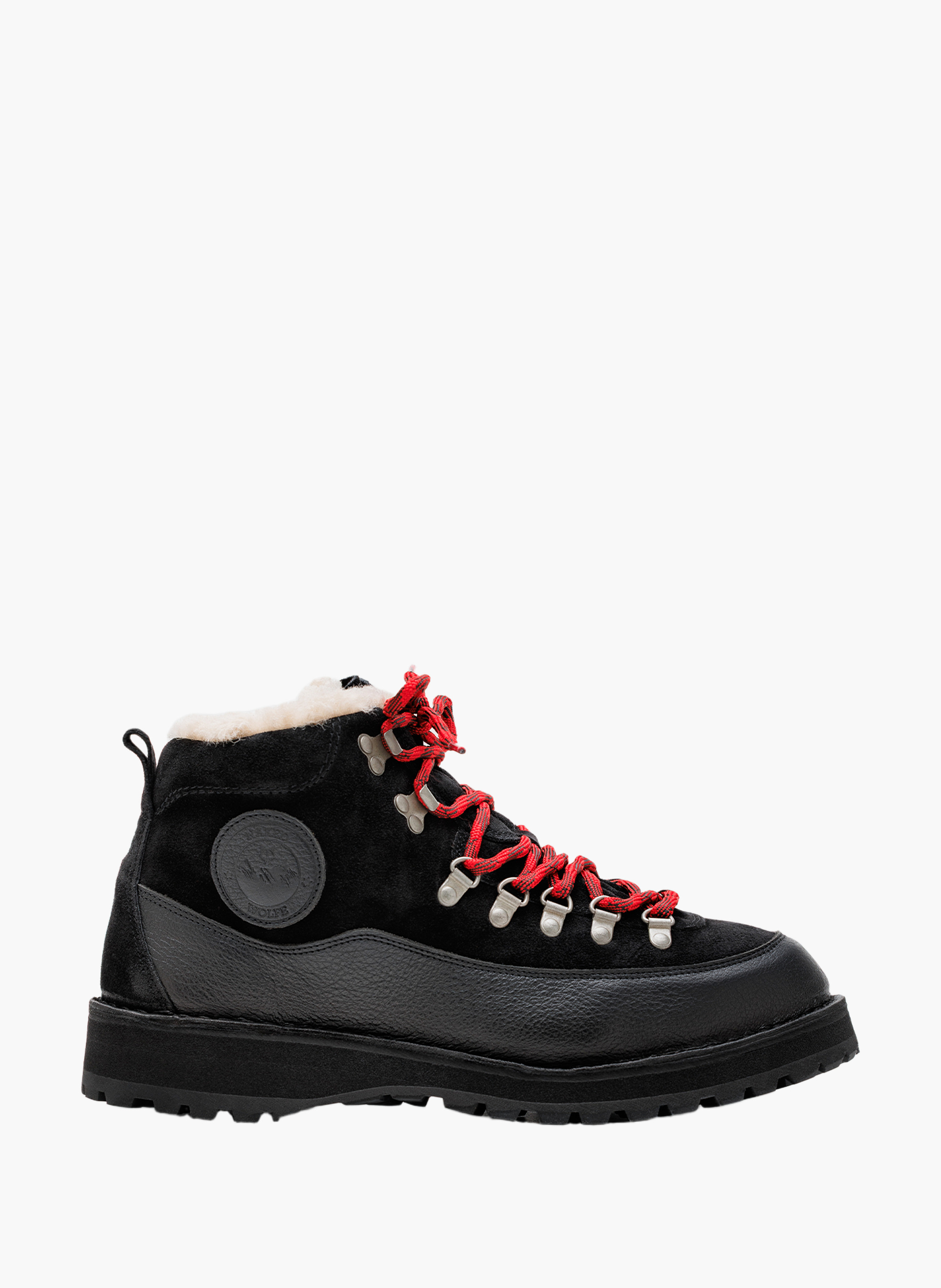 Bottines subzero en daim NAKED WOLFE Noir