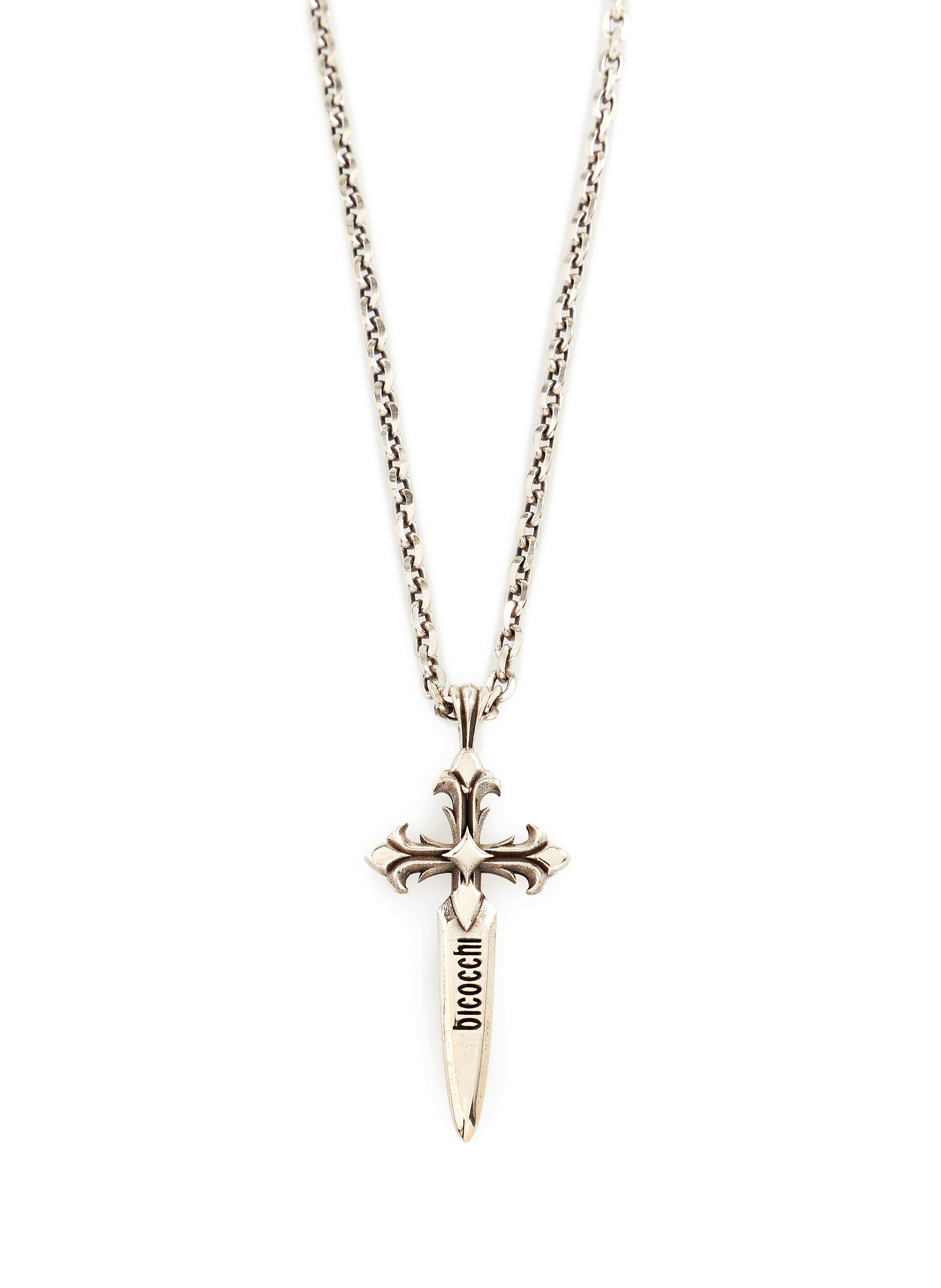 Collier dague en argent
