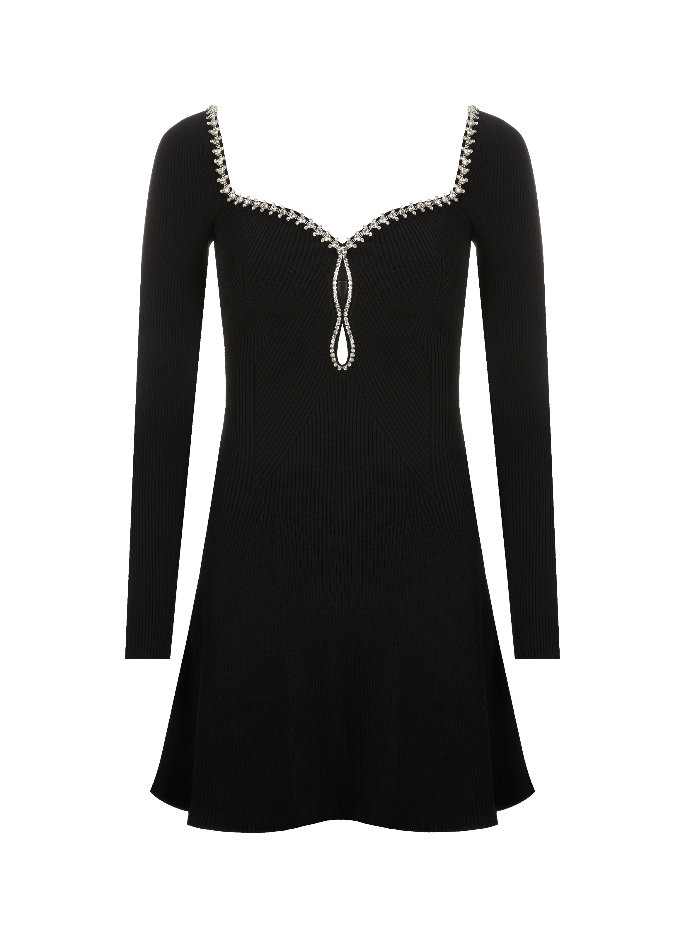 Robe courte avec ornements