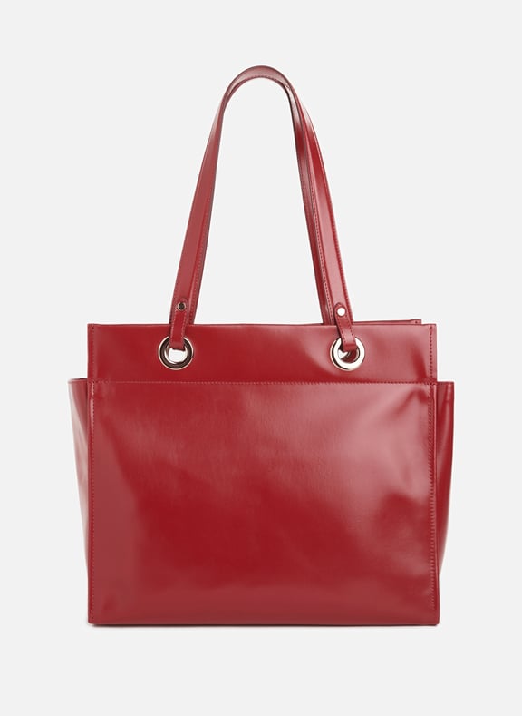 Dona leather bag Red by SAISON 1865 SAISON 1865 Dona leather bag Red
