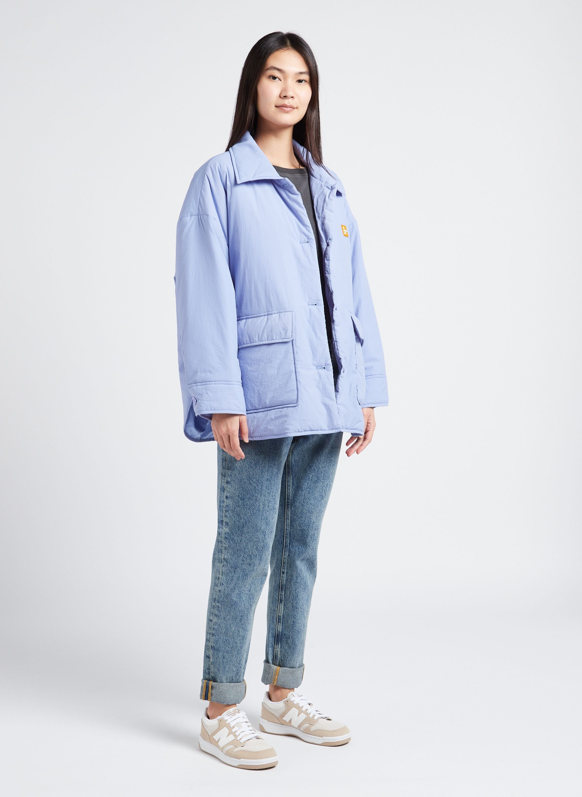 VESTE OVERSIZE ?� COL CLASSIQUE ZOTCITY - AMERICAN VINTAGE pour FEMME | Printemps.com