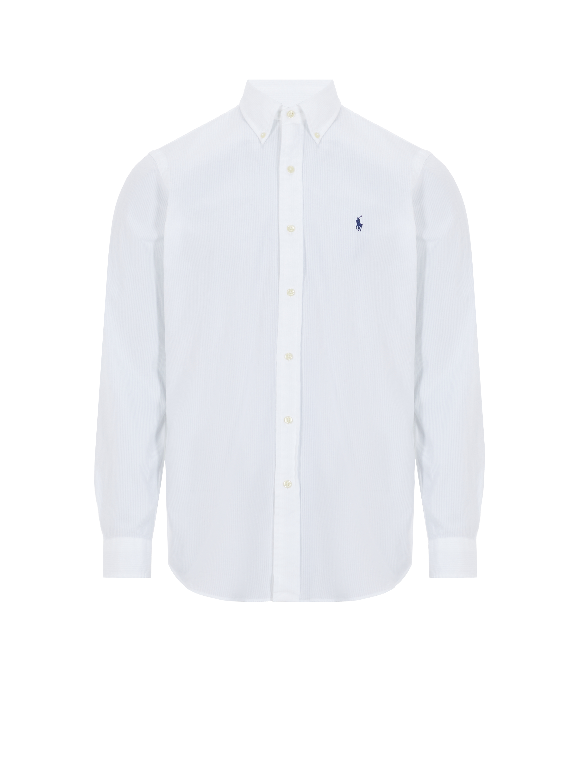 Seersucker cotton shirt POLO RALPH LAUREN White