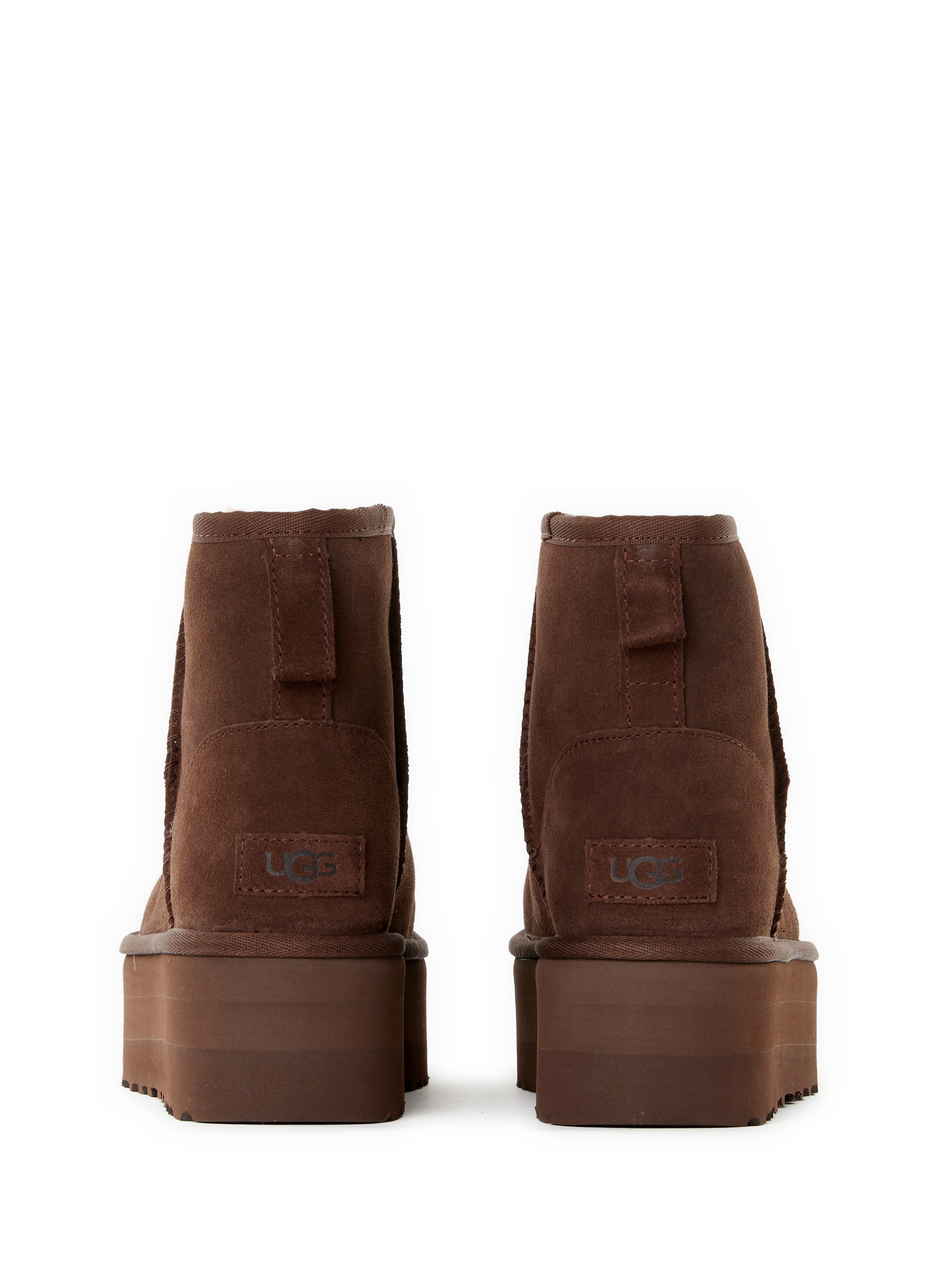 Platform ankle boots UGG Brown