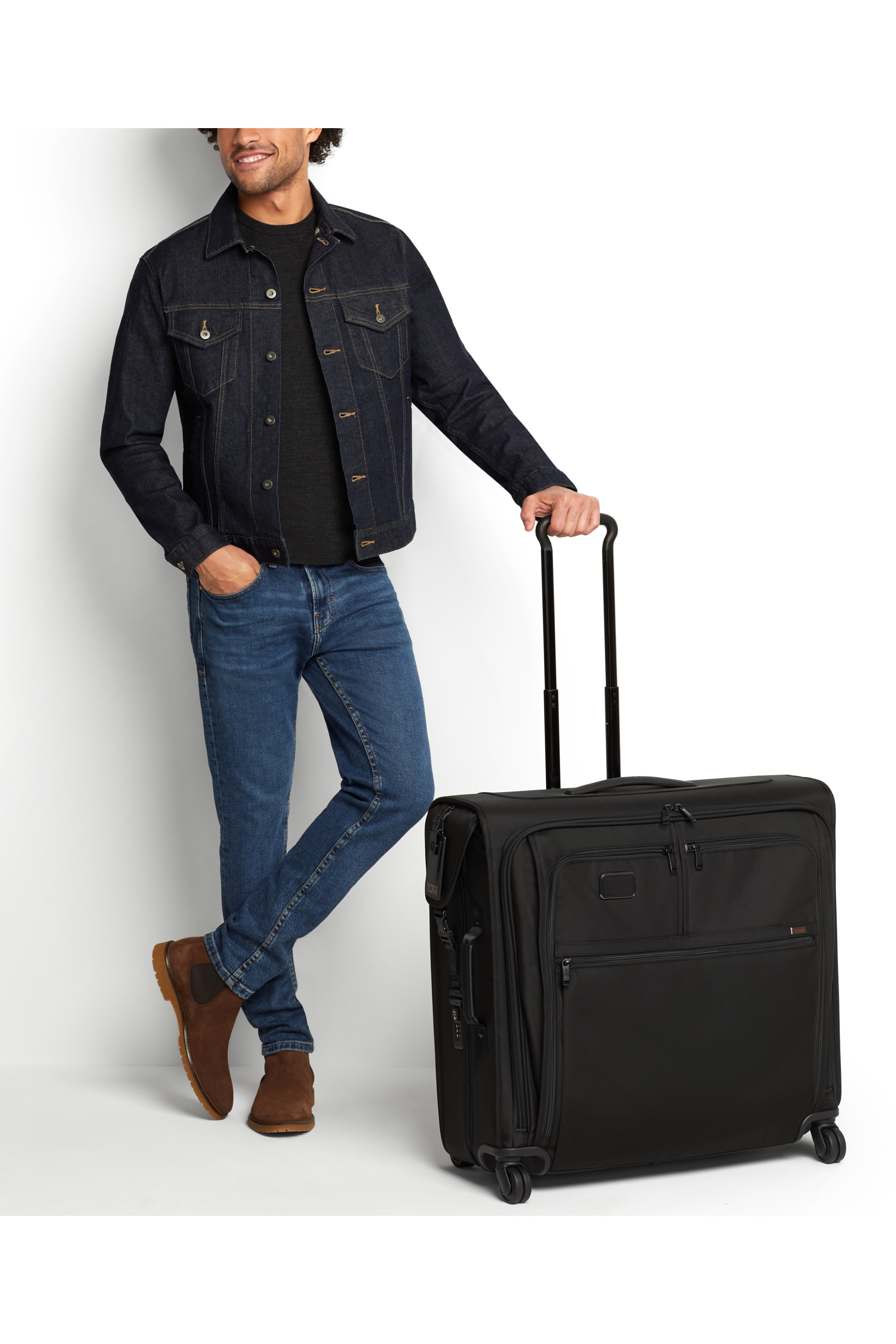 Tumi alpha garment bag à roues taille m TUMI Noir