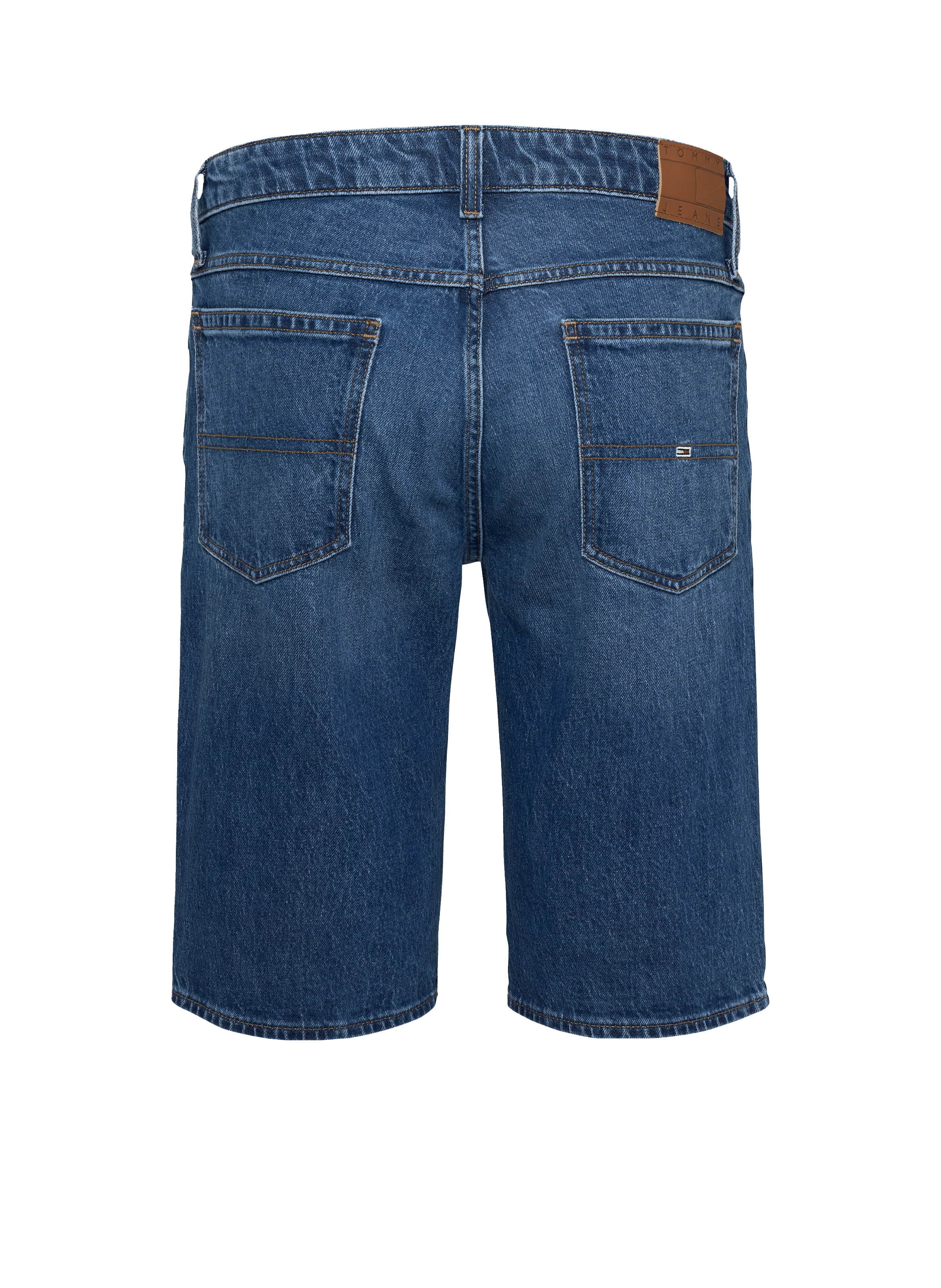 Bermuda en denim de coton  Bleu