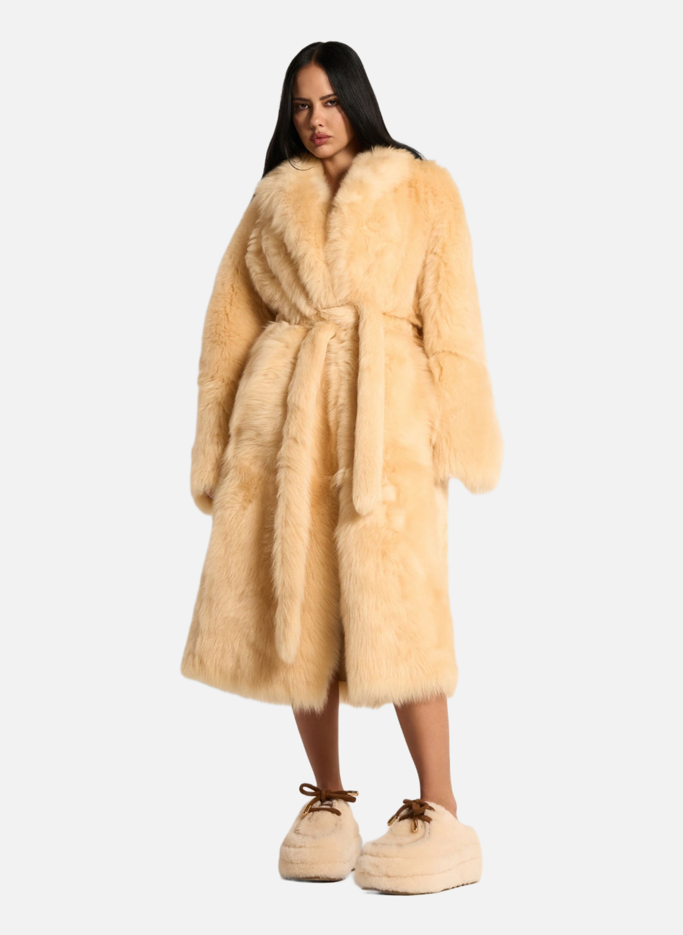 Slip-ons blizzard NAKED WOLFE Beige