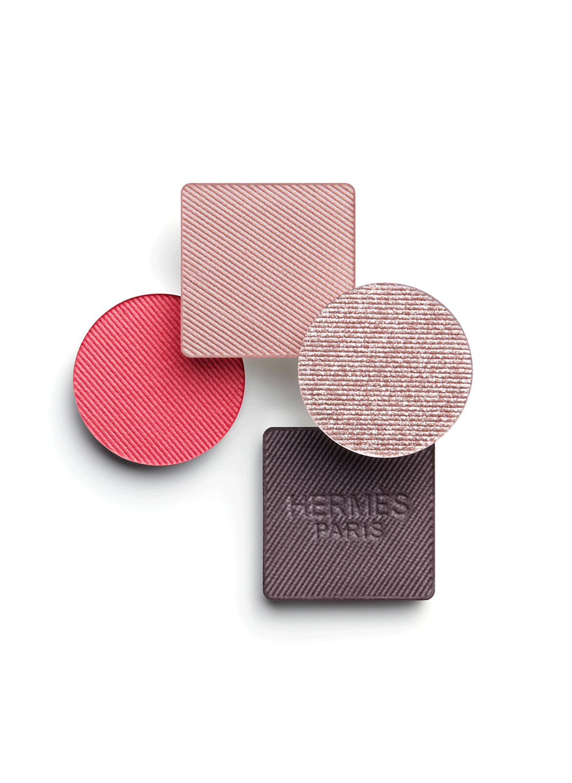 Ombres d?Hermès quad eyeshadow palette refill, Ombres Pétales HERMÈS Ombres pétales