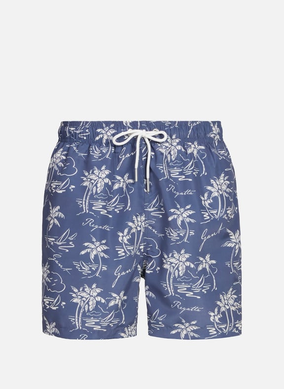 Short de bain imprimé Bleu by GANT GANT Short de bain imprimé Bleu