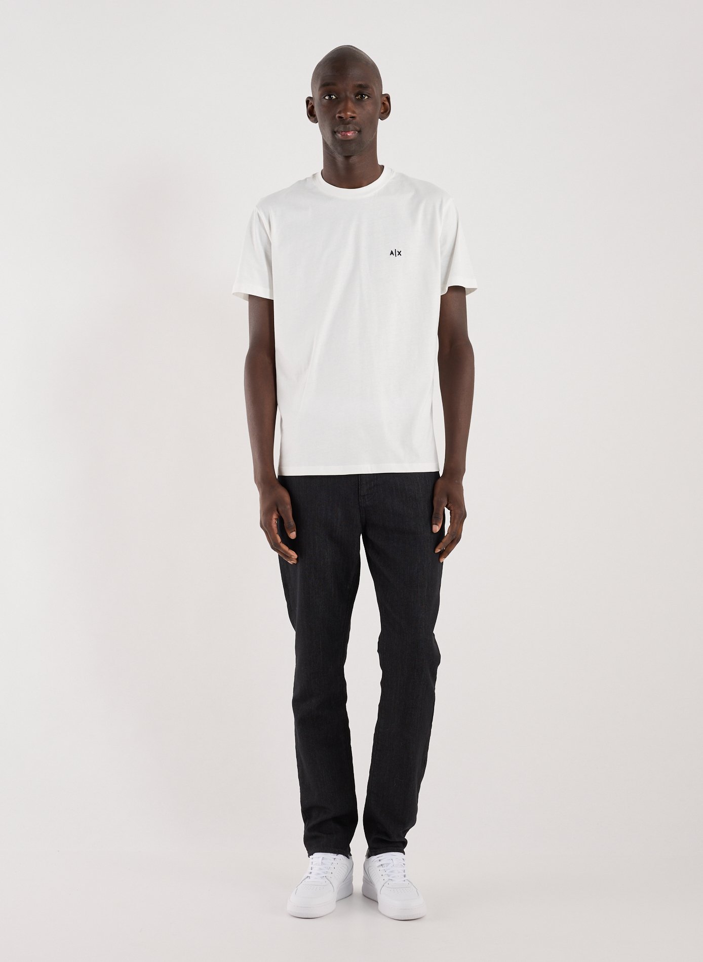 Slim fit jeans J14 in blended cotton ARMANI EXCHANGE Black