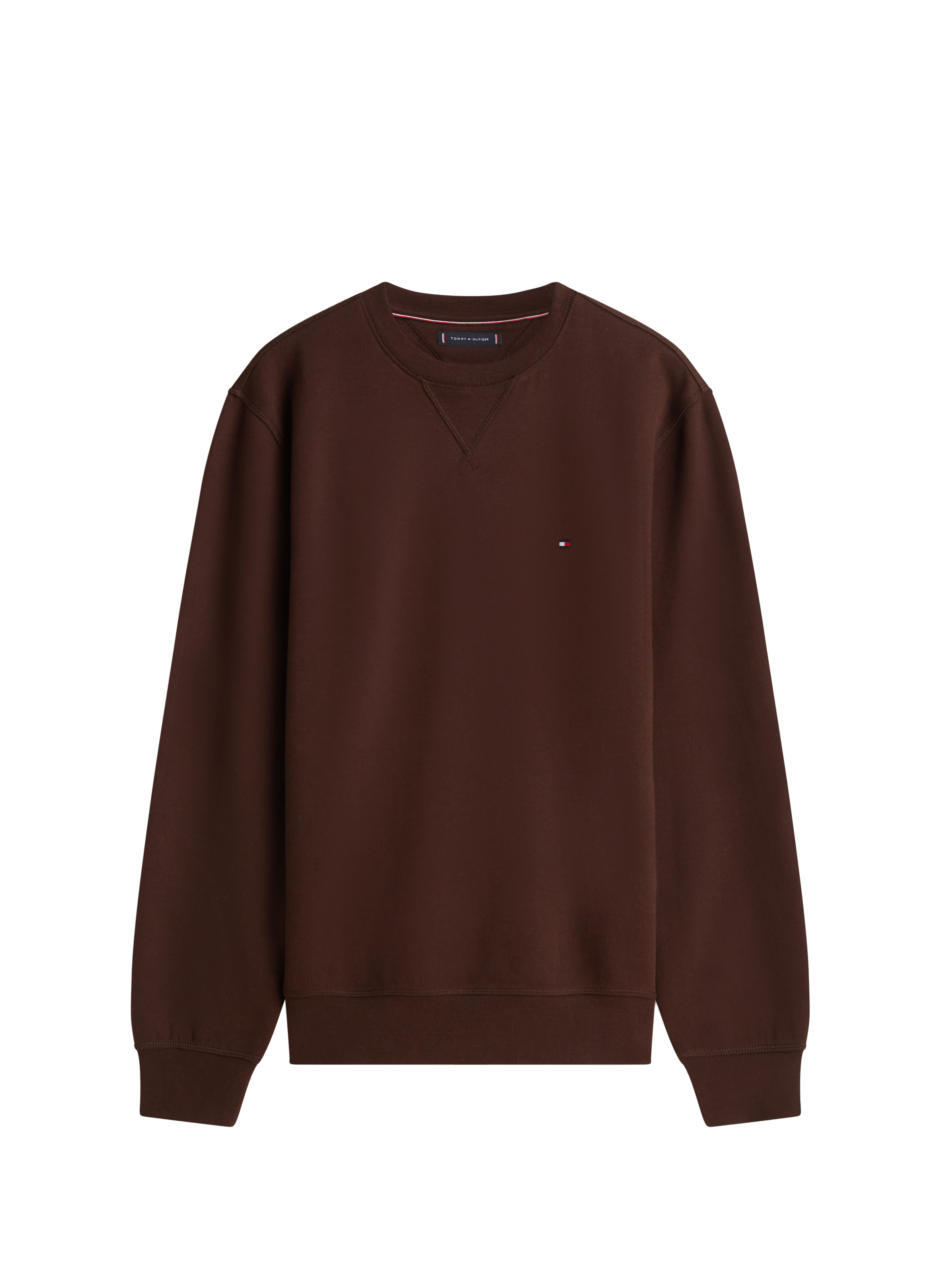 Cotton sweatshirt TOMMY HILFIGER Brown