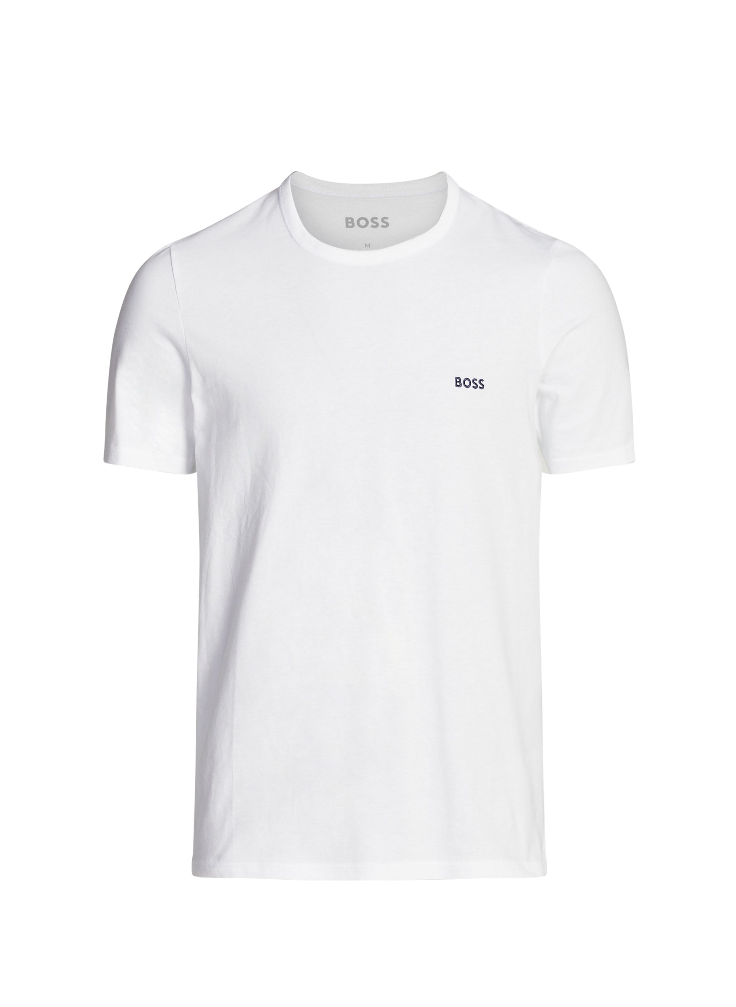 Set of 3 round neck cotton t-shirts BOSS Multicolour