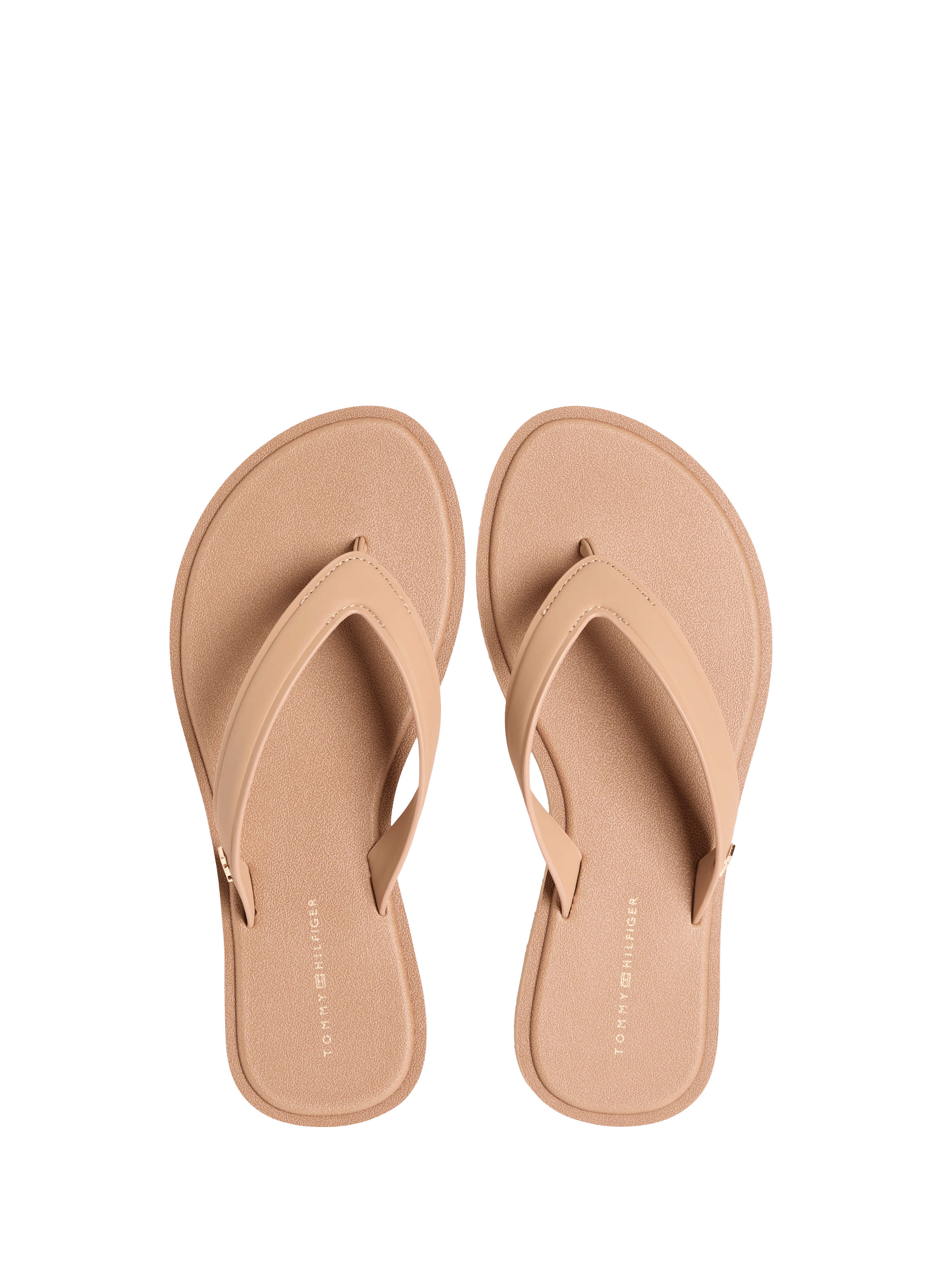 Flat sandals TOMMY HILFIGER Brown