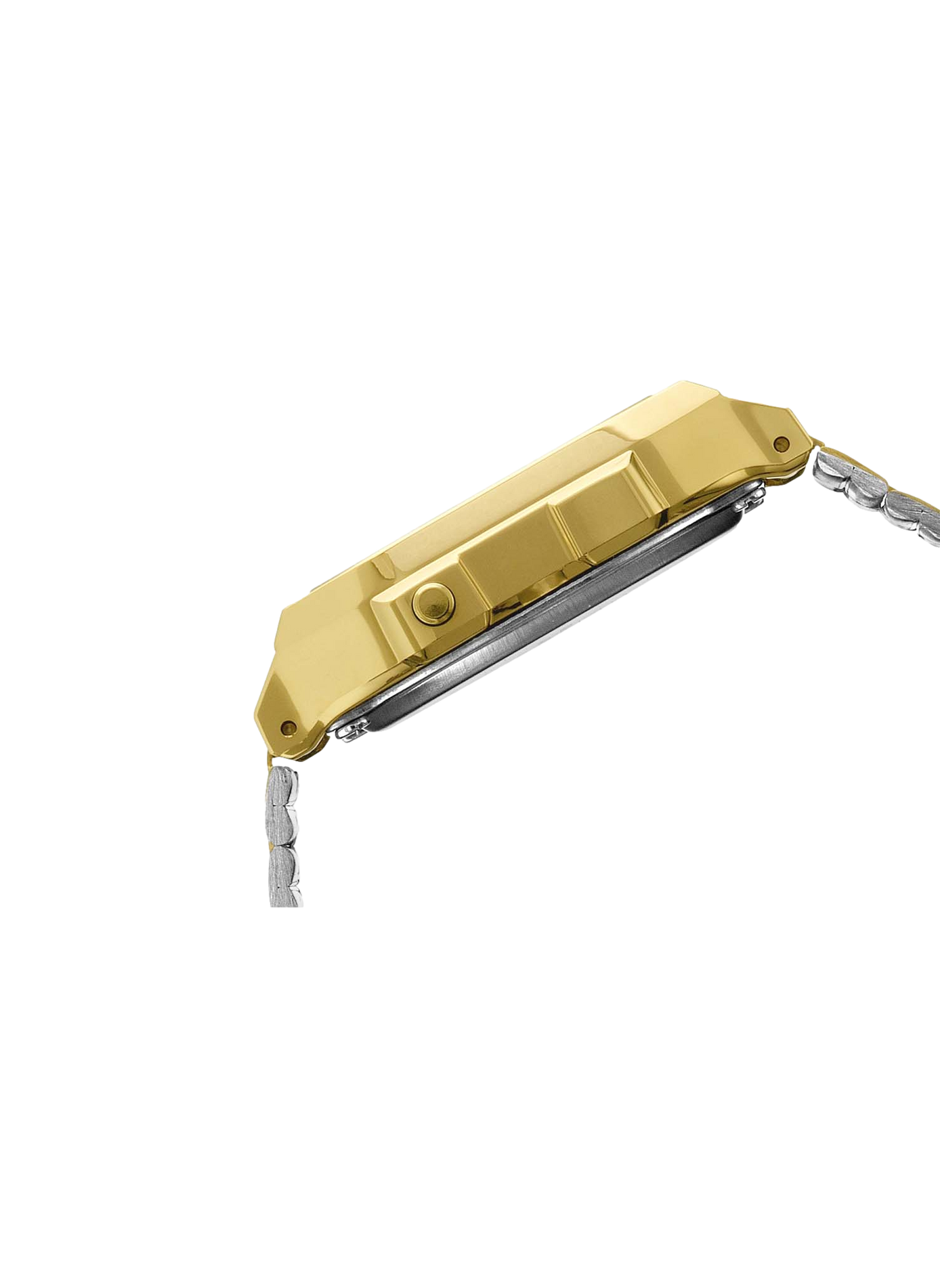 Montre digitale en résine et acier inoxydable CASIO Doré