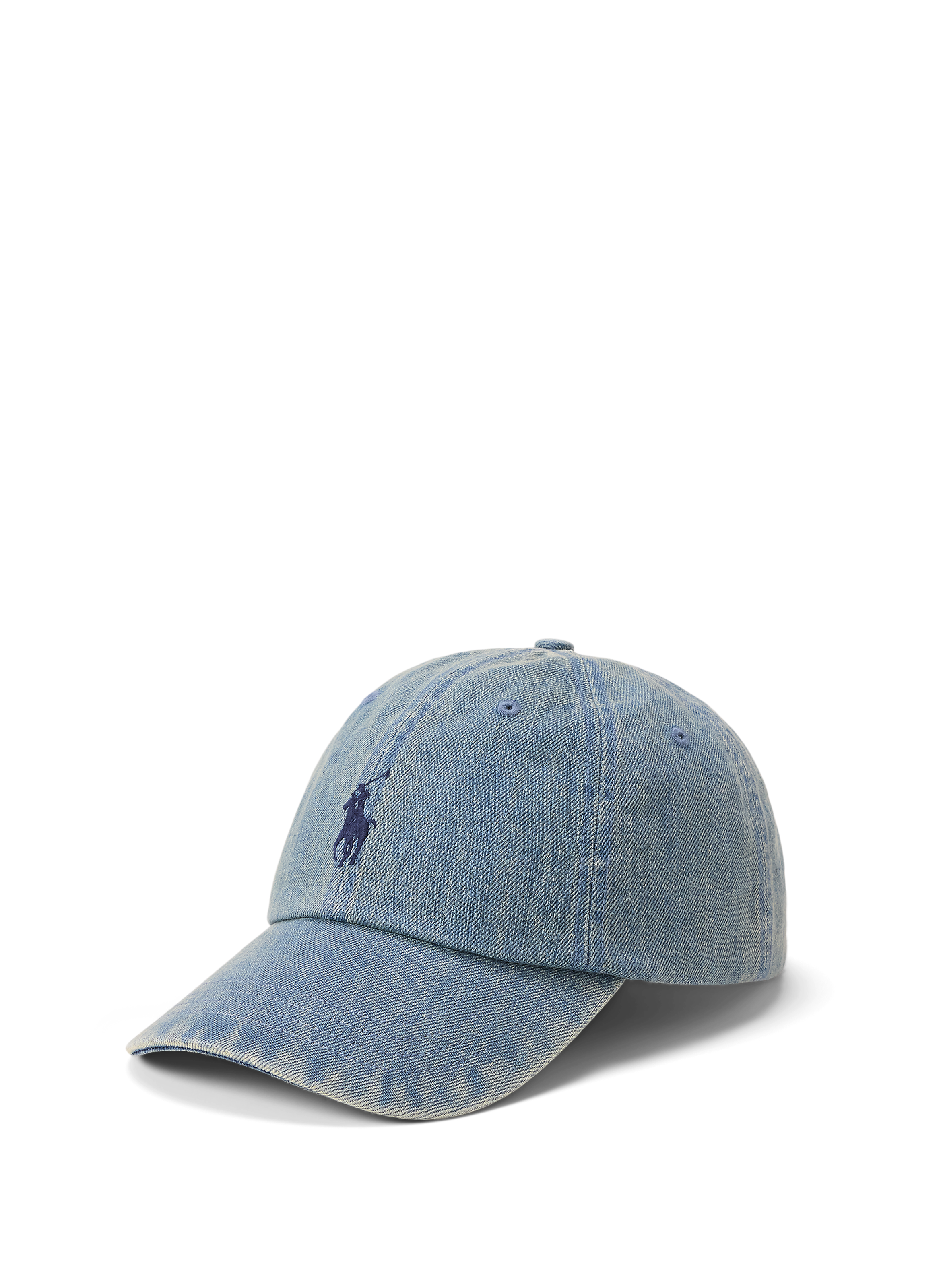 Casquette à logo en coton POLO RALPH LAUREN Bleu