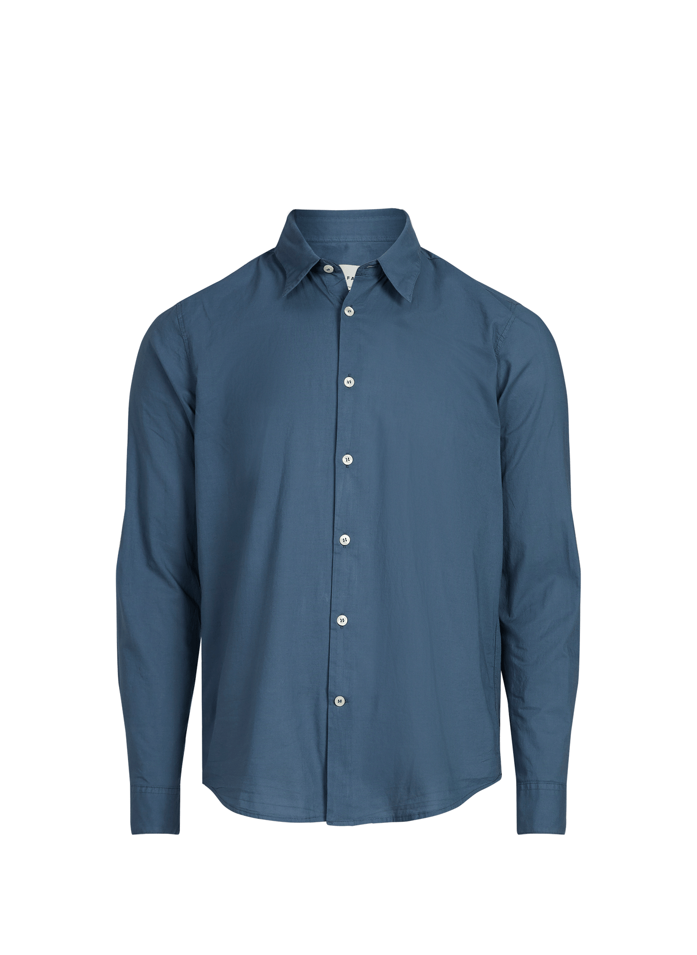 Chemise col classique en coton LAFAURIE Bleu