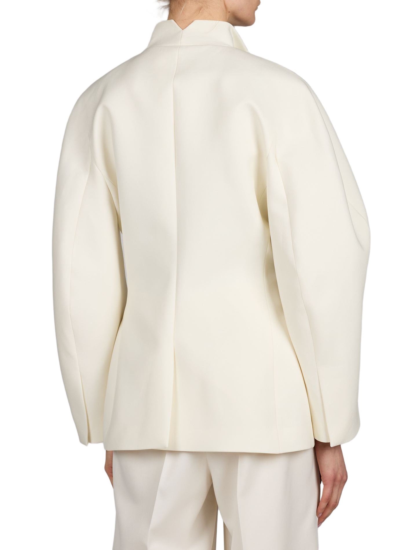 Blazer cintrée en laine vierge ROHE FRAMES Blanc