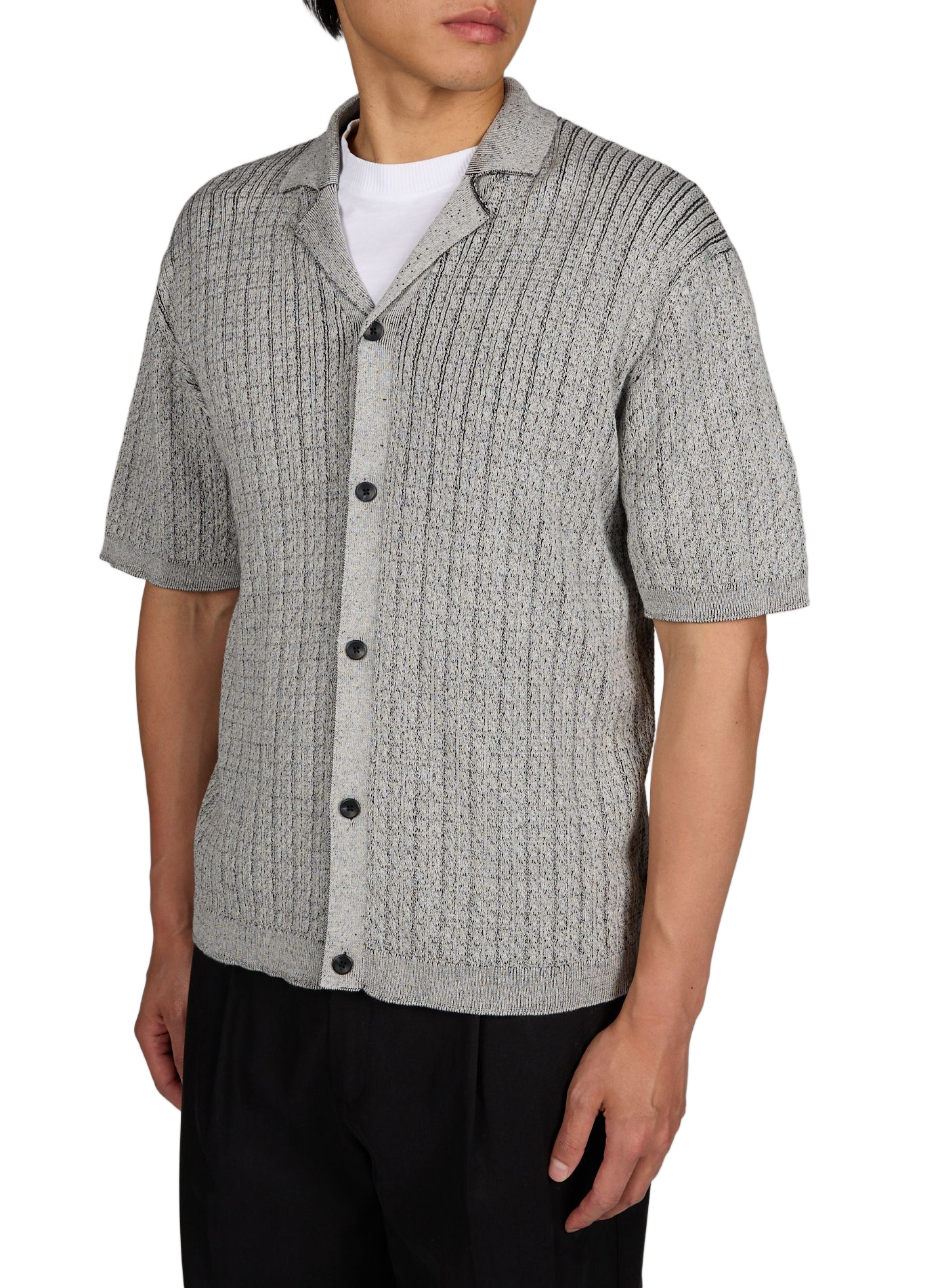 Chemise droite Evan  LES DEUX Gris