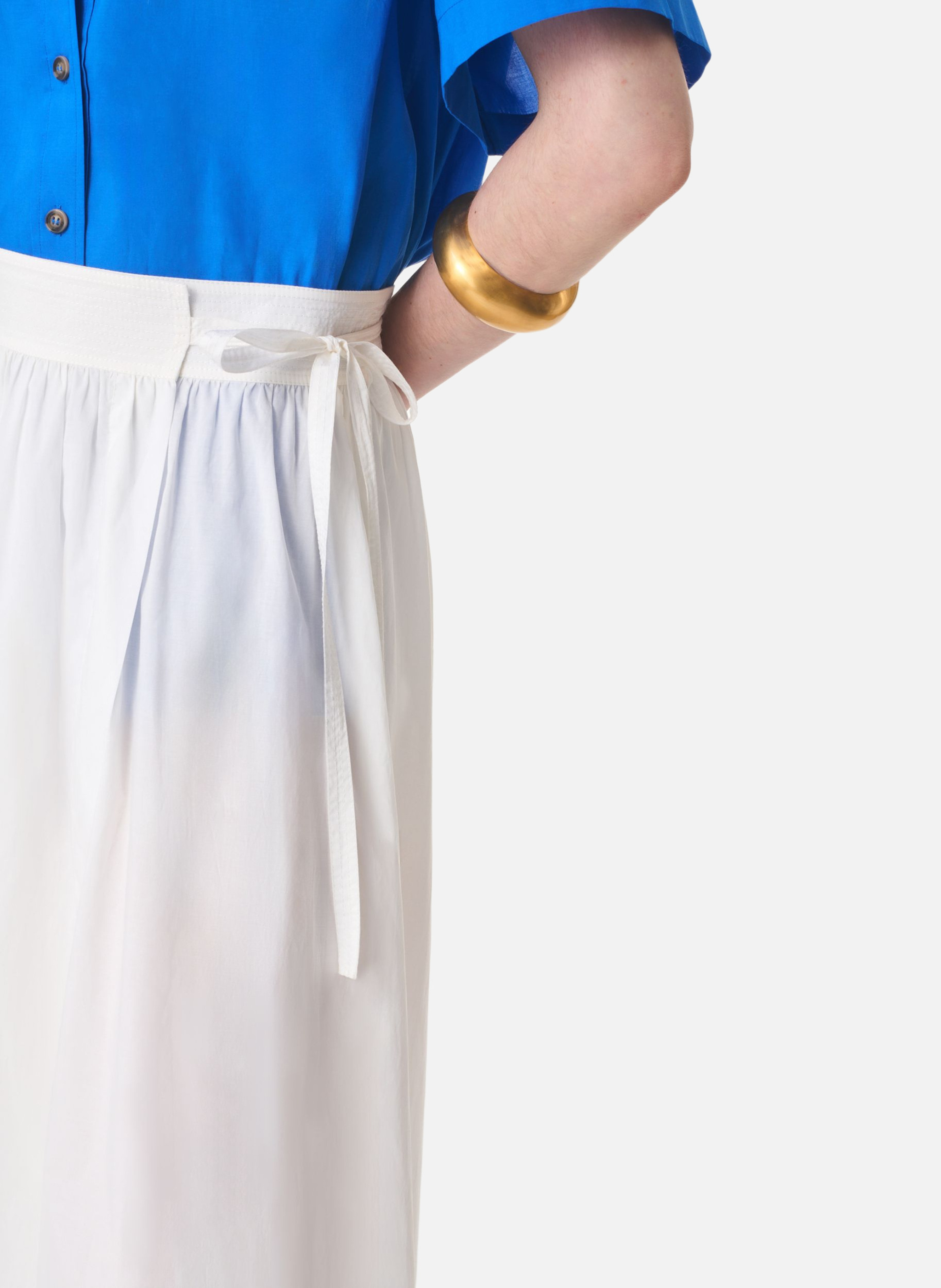 Jupe guillaume VANESSA BRUNO Blanc