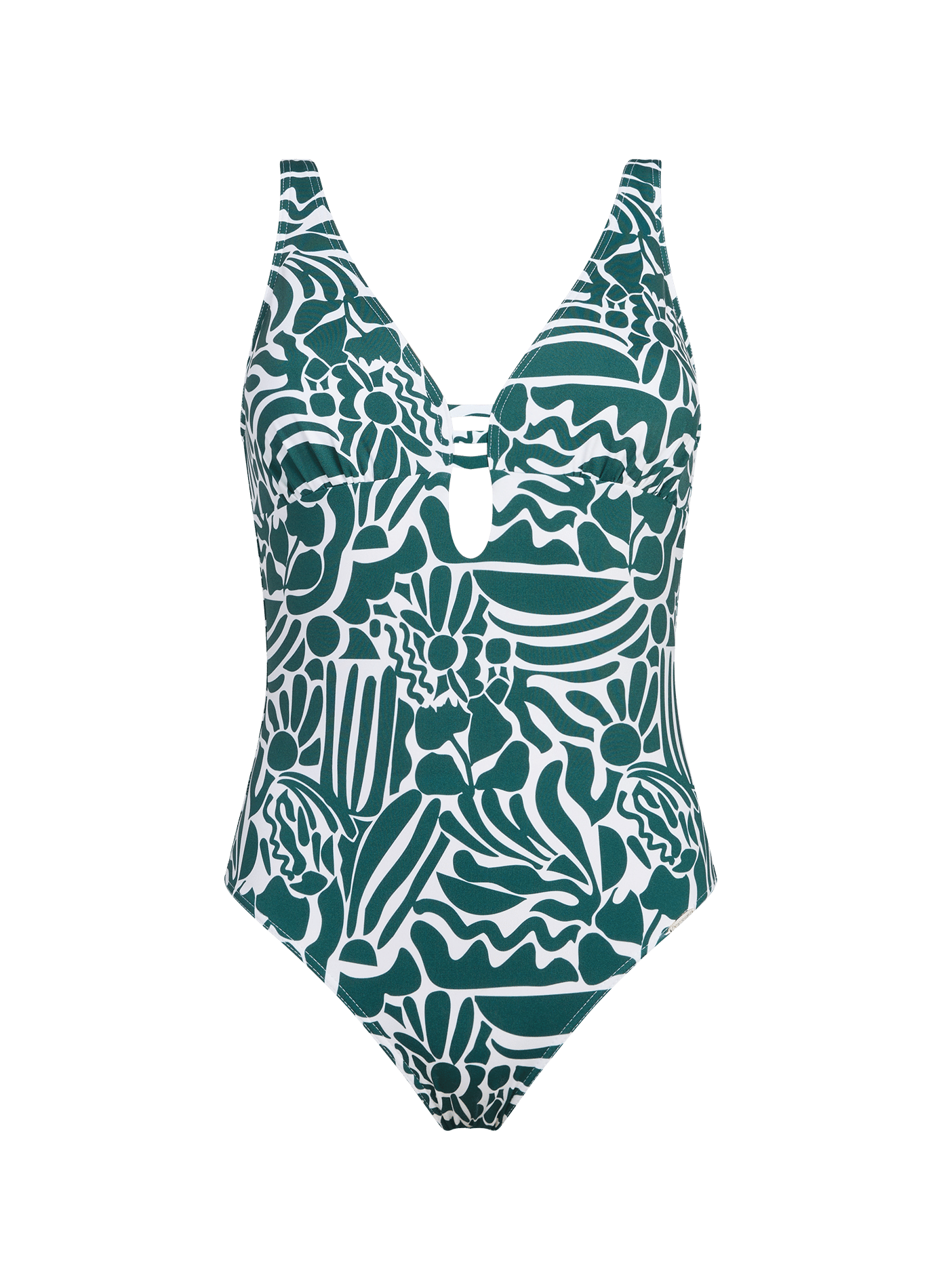 Maillot de bain une pièce à fleurs GRAIN DE SABLE Multicolore