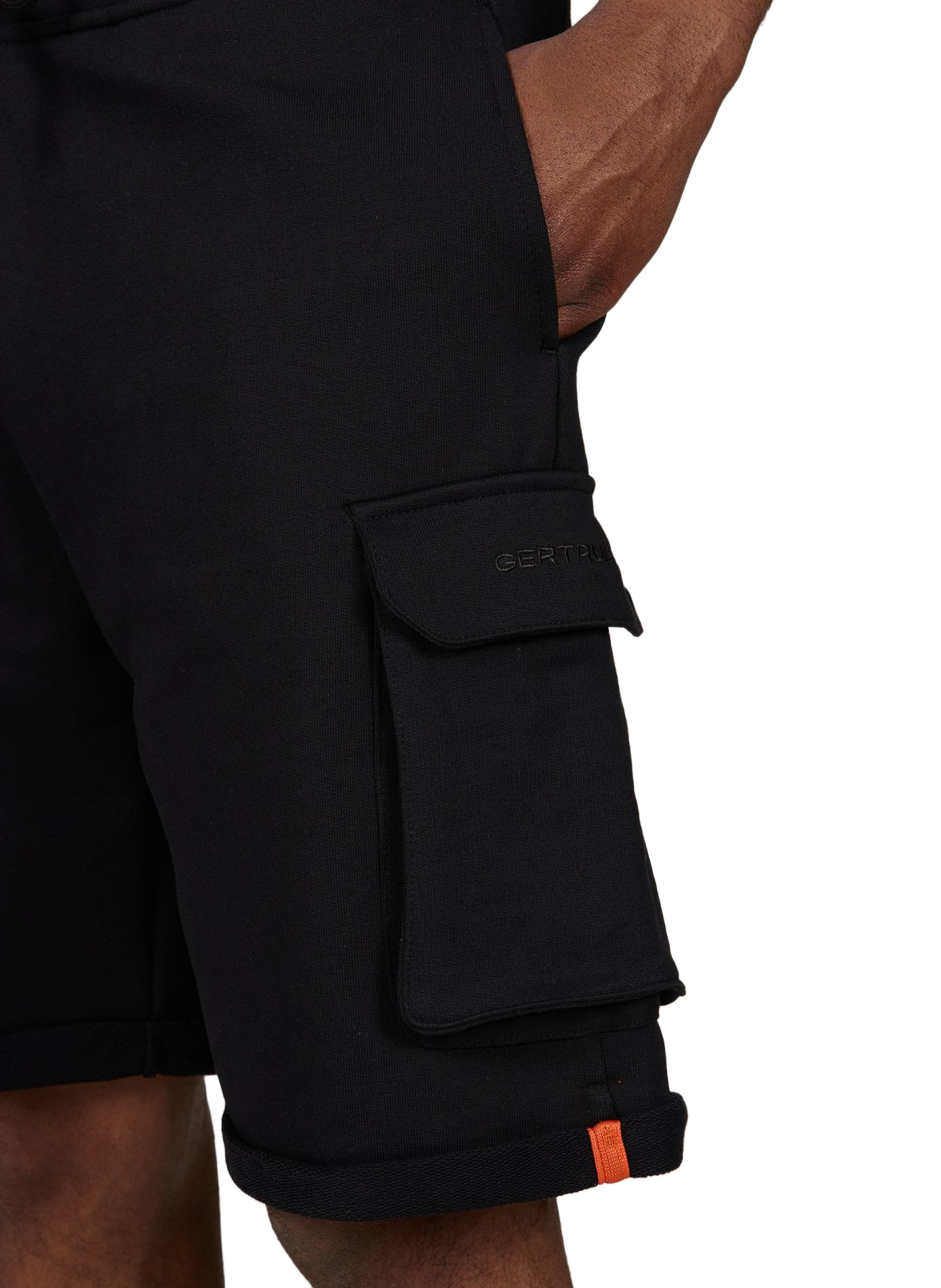 Short cargo in cotton GERTRUDE ET GASTON Black
