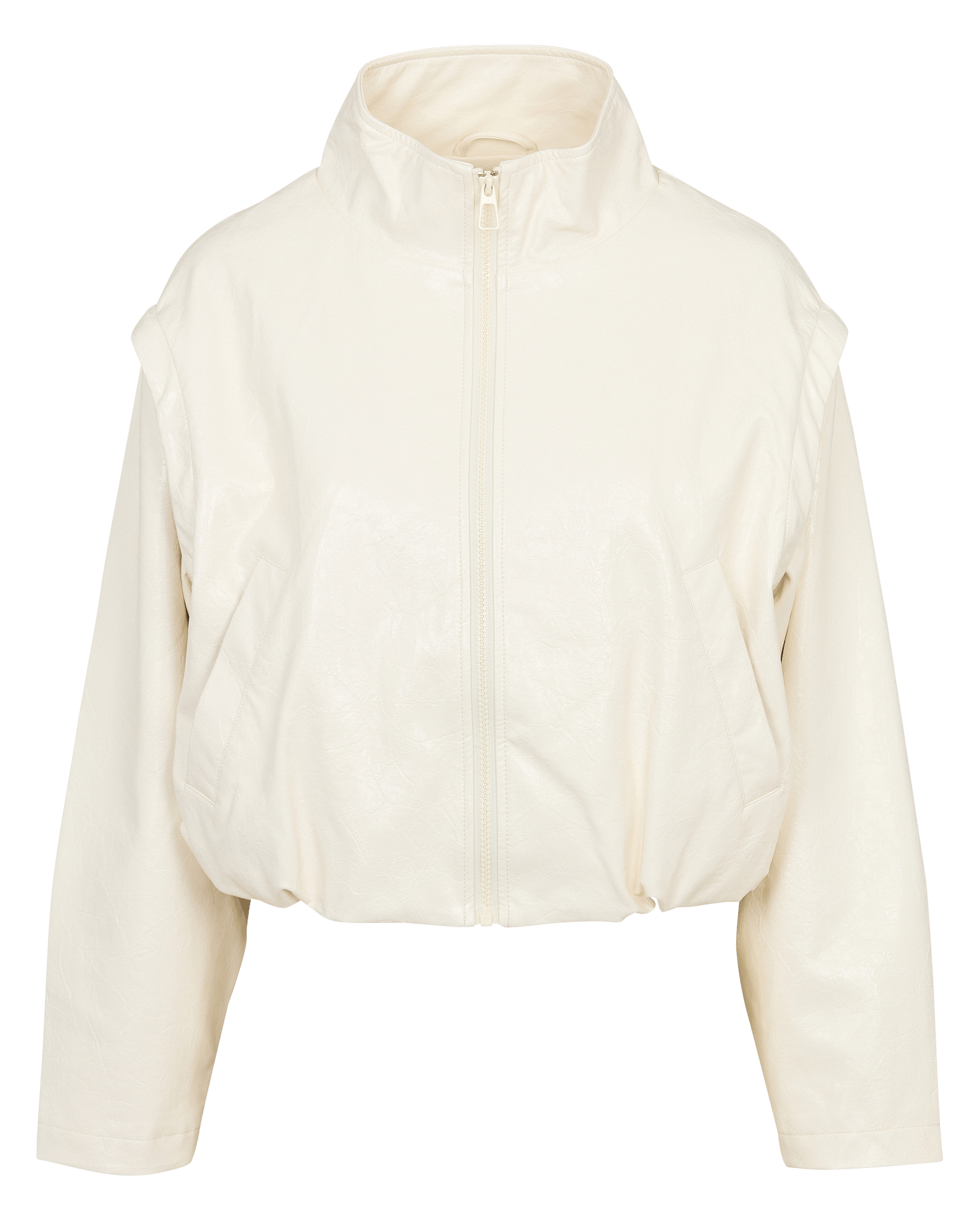 Blouson oversize col montant IKKS Blanc