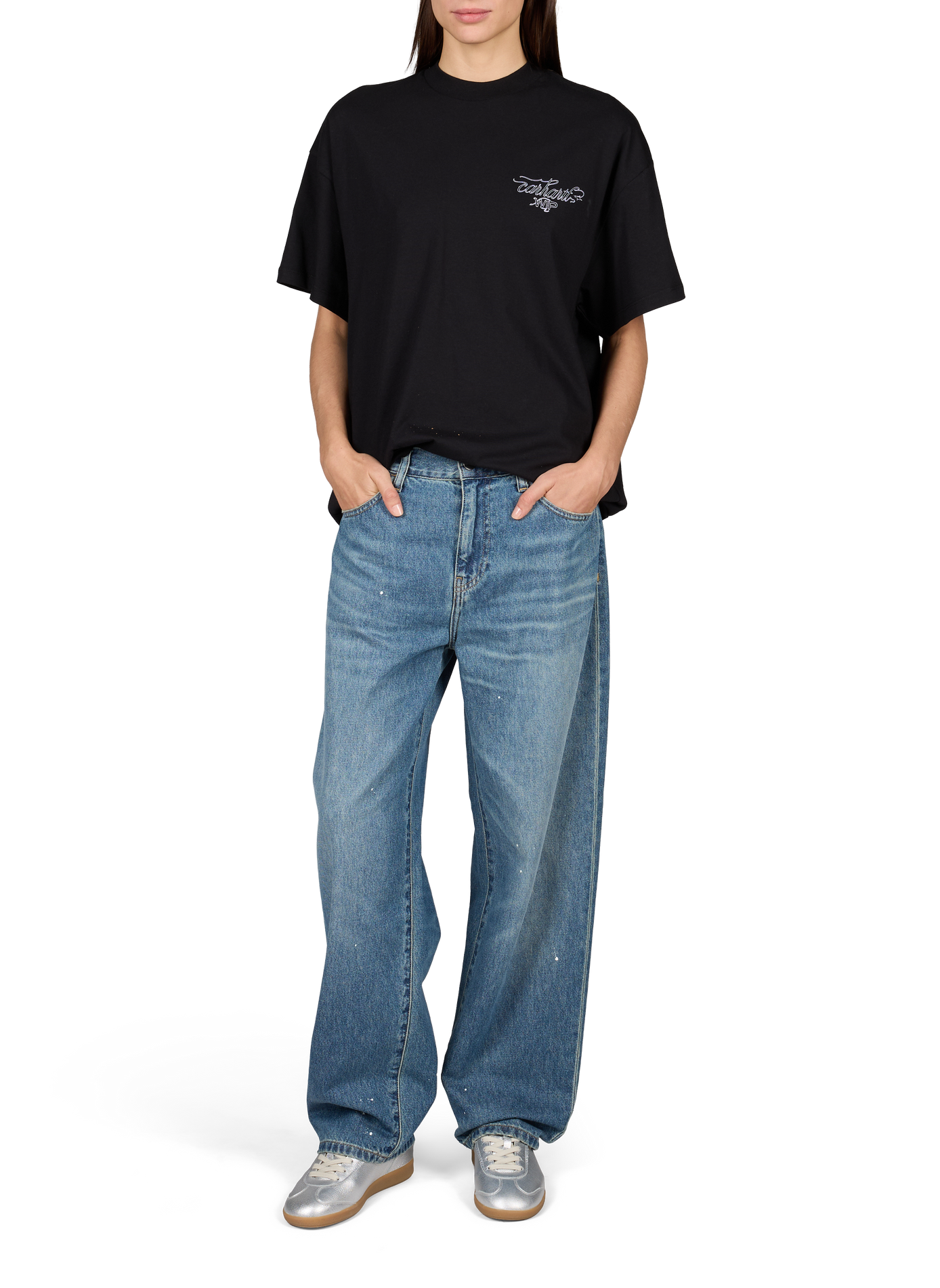 Jeans Arin in cotone CARHARTT WIP Blu