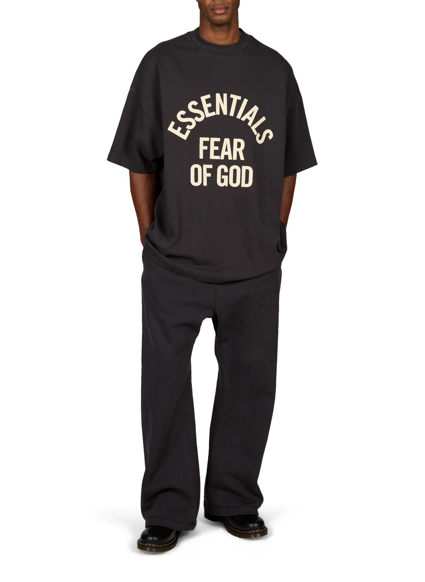 Grote joggingbroek FEAR OF GOD ESSENTIALS Zwart