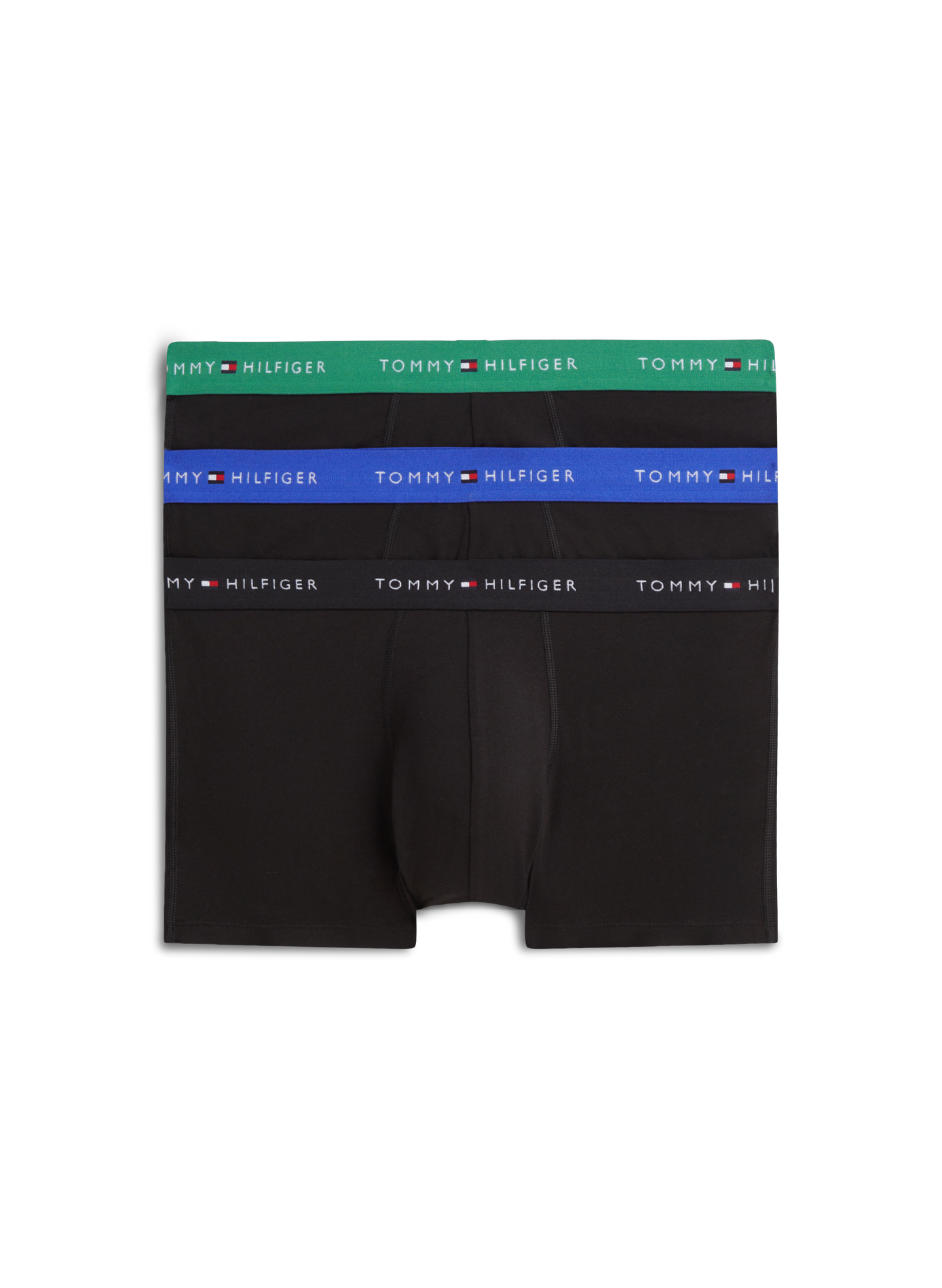 Lot de 3 boxers en coton mélangé  TOMMY HILFIGER Multicolore