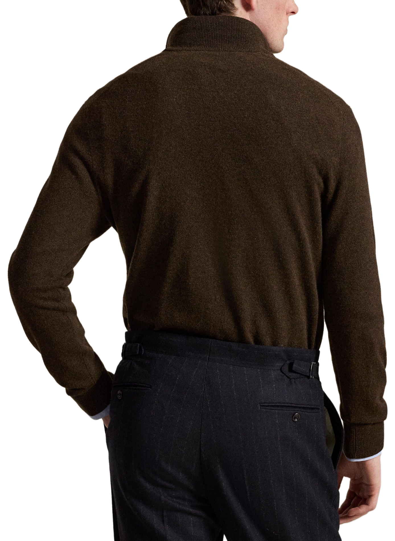 Pull col zippé en laine | Beige POLO RALPH LAUREN Homme