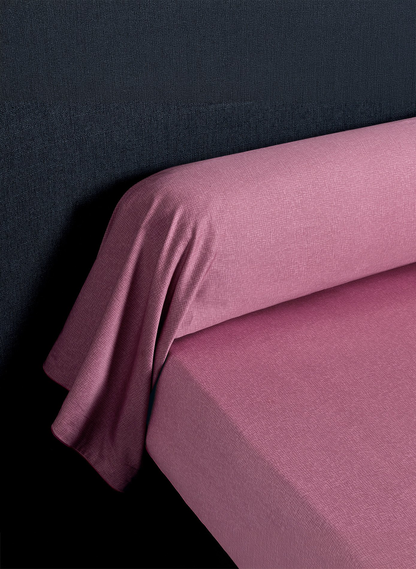Taie de traversin patio ANNE DE SOLENE Violet