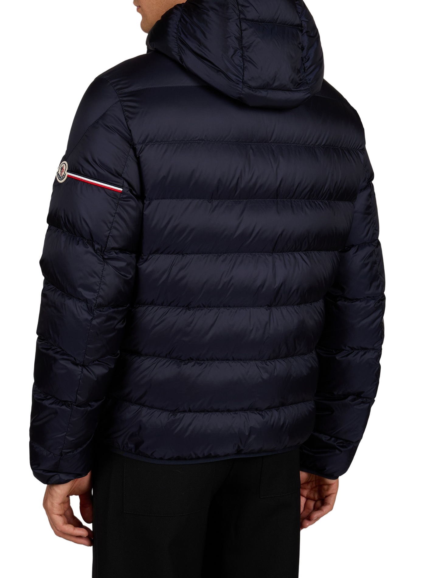 Effen rechte RAVENLOCK-donsjas MONCLER Blauw