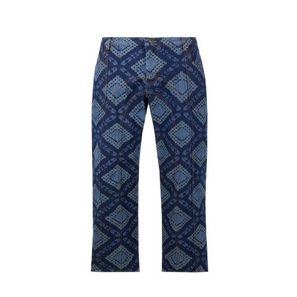 Ahluwalia Gifty Organic Cotton Jeans In Blue