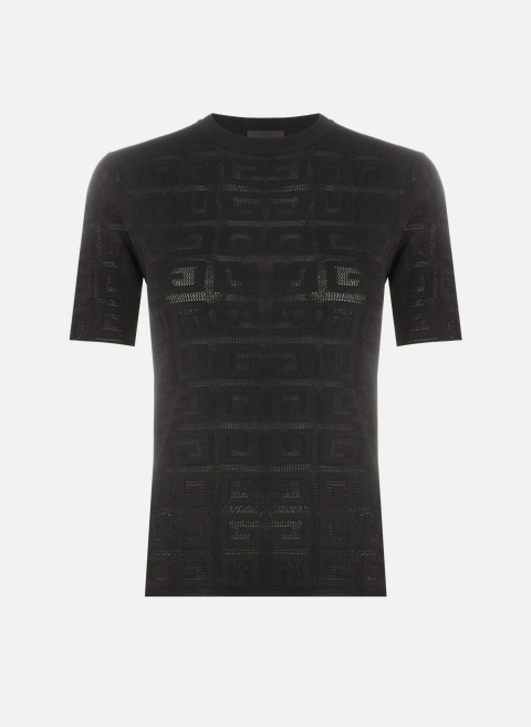 Black monogram t-shirtGIVENCHY 