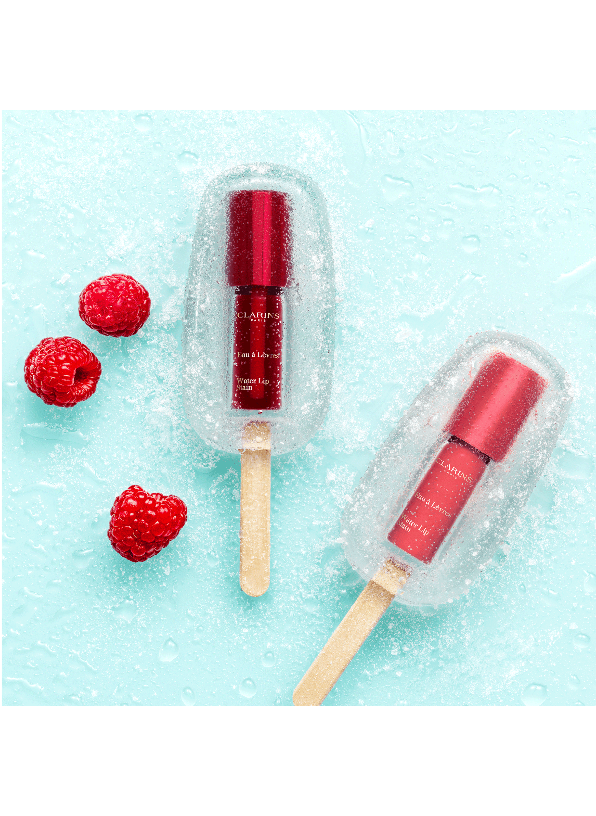 Water Lip Stain - Lipstick CLARINS 09 - deep red water