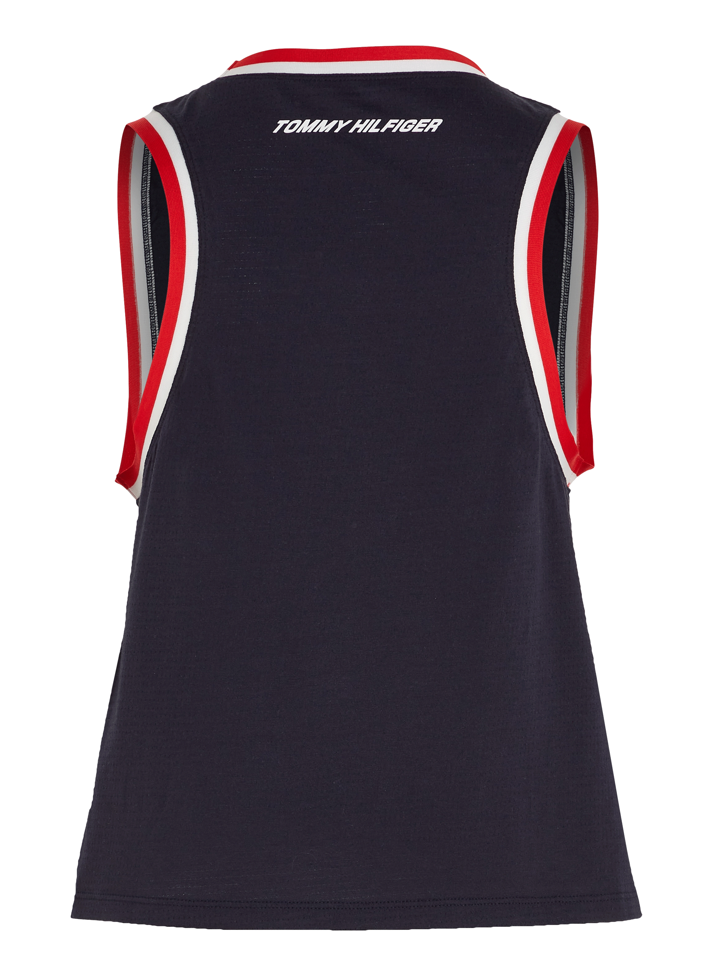 Top en polyester recyclé et coton