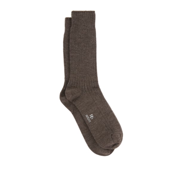 Chaussettes hautes côtelées Chaussettes hautes côtelées