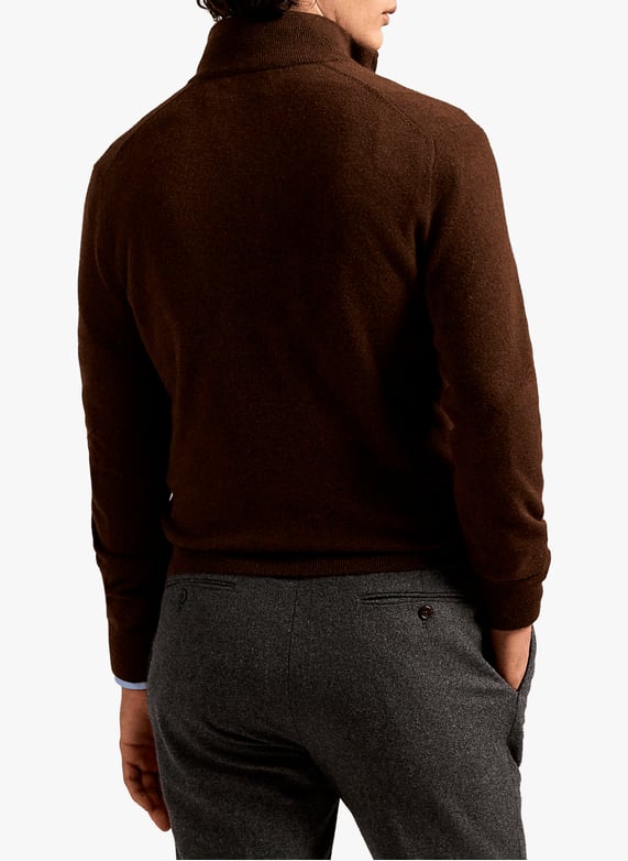 Pull col zippé en laine | Beige by POLO RALPH LAUREN Pull col zippé en laine Beige