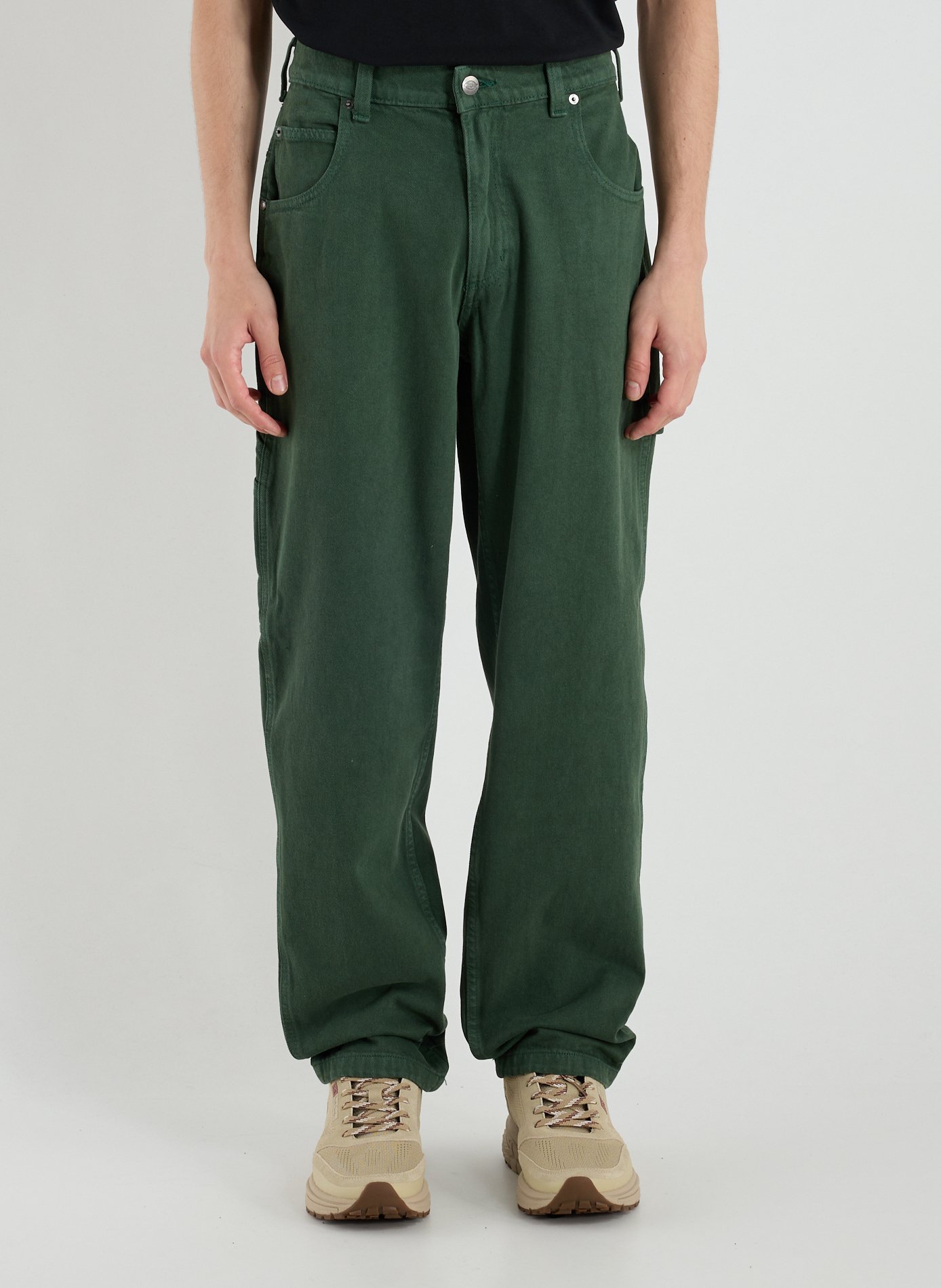 DICKIES Gerade geschnittene Baumwolljeans Grun