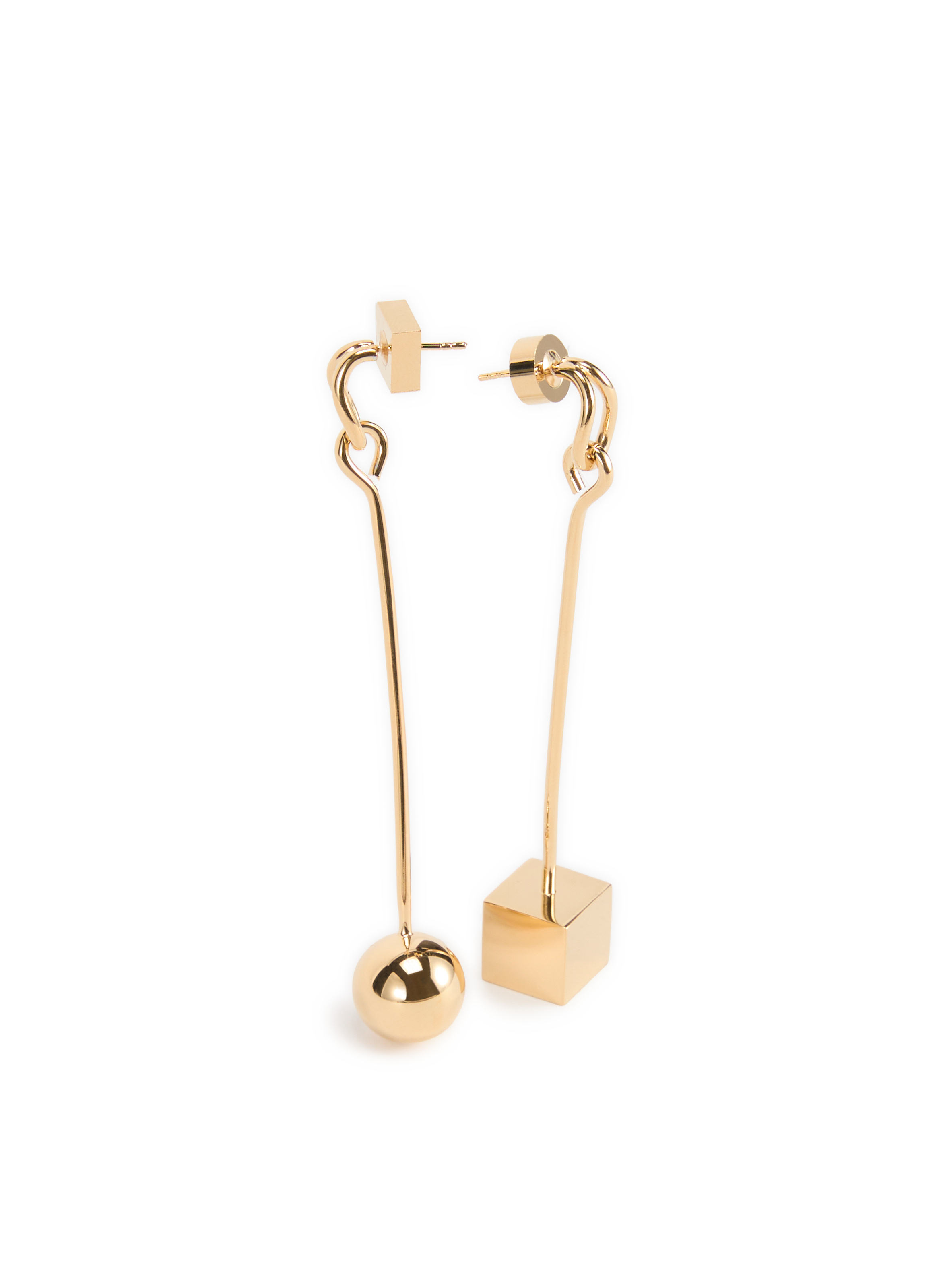 The Nodo earrings JACQUEMUS Golden