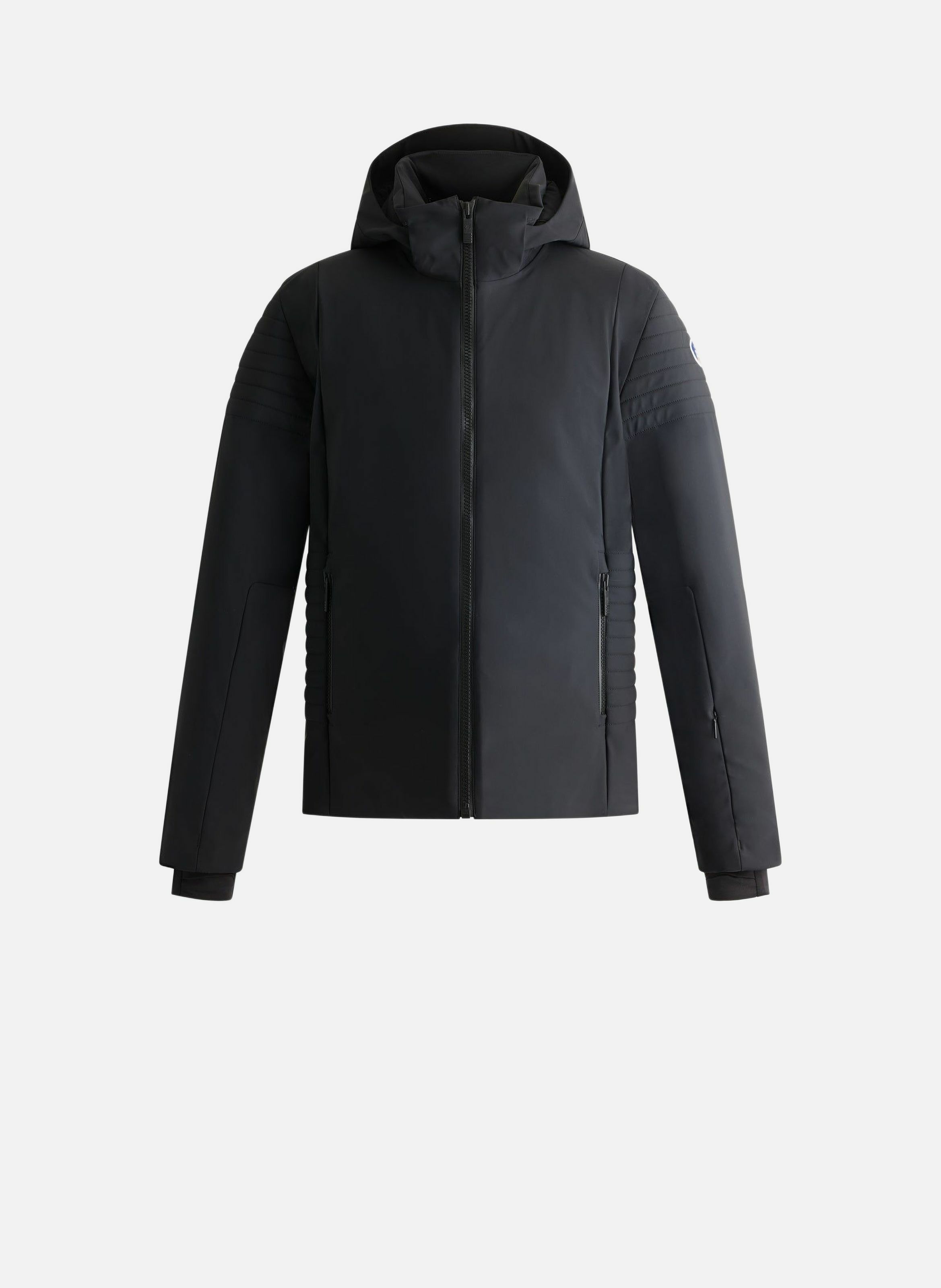 Veste de ski power col montant coupe regular FUSALP Noir