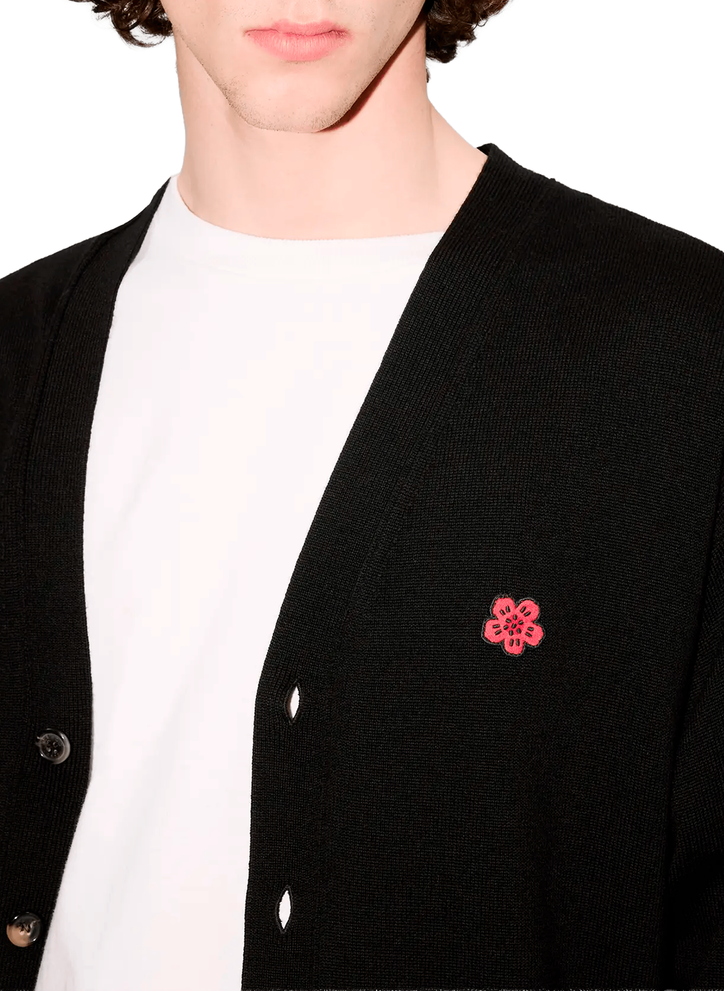 Cardigan en laine KENZO Noir