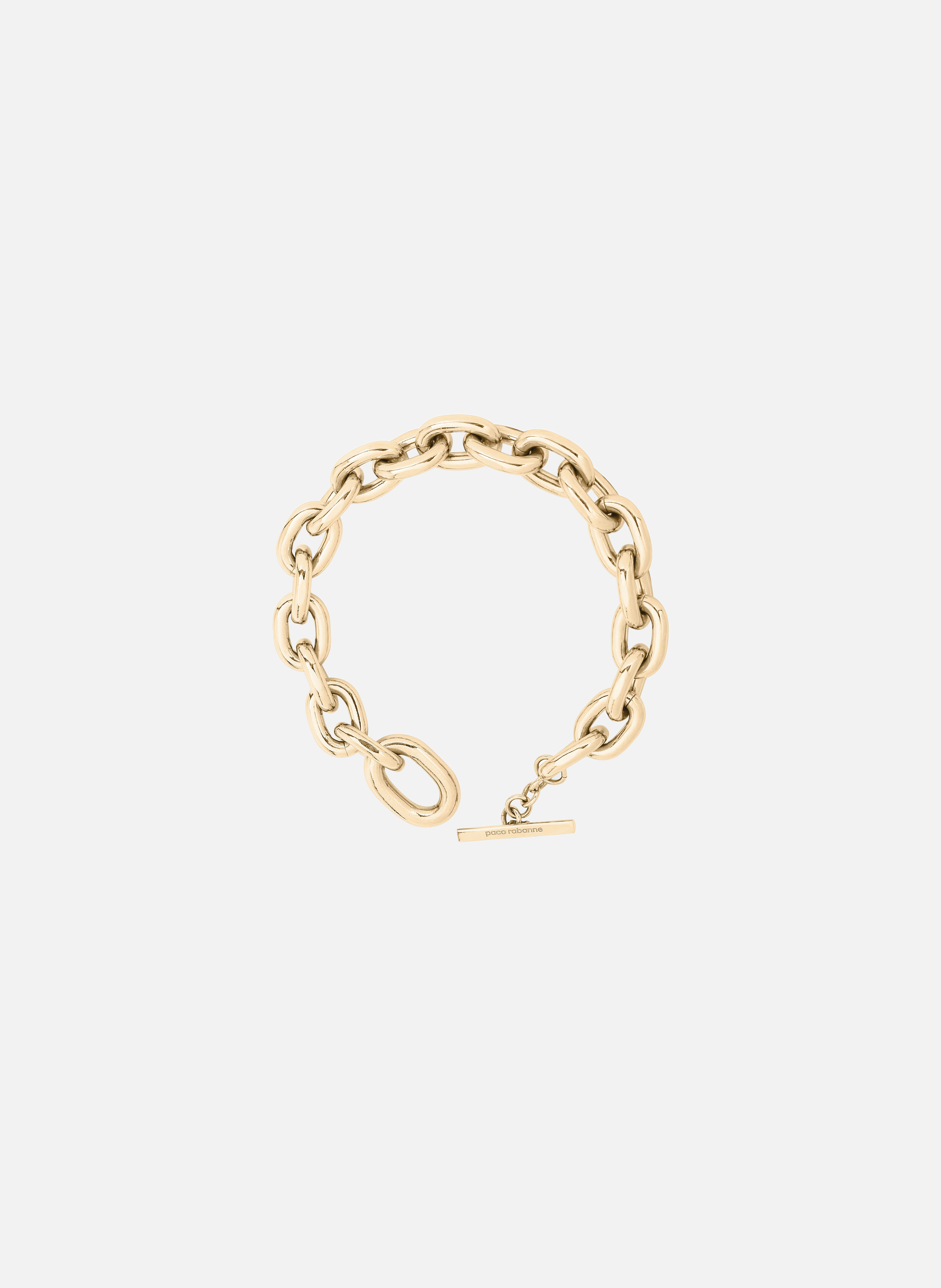 Collier xl link RABANNE Doré