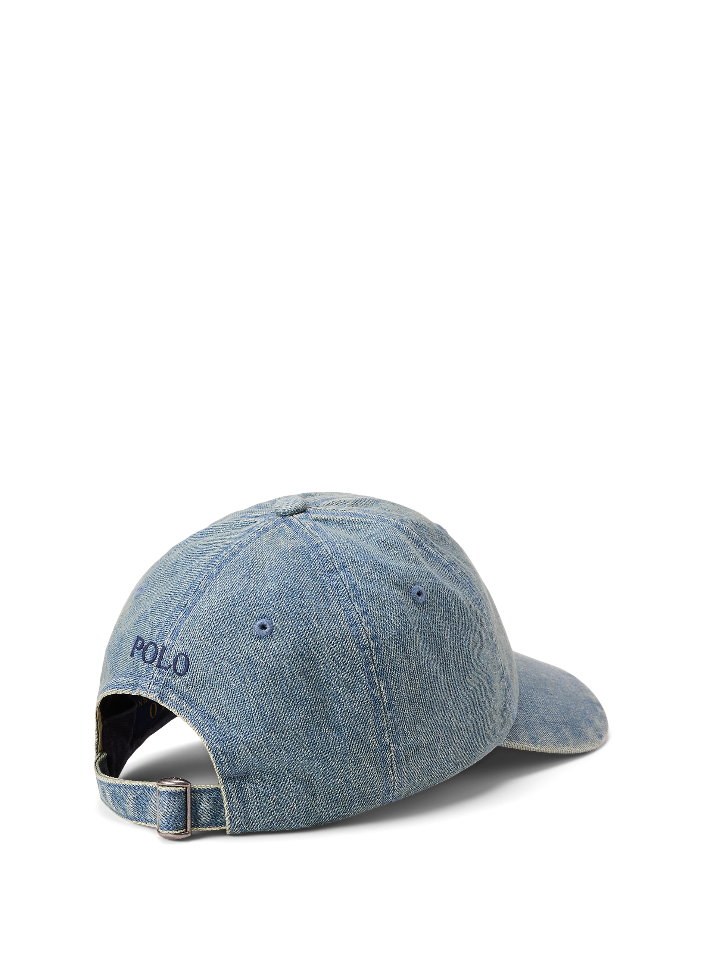 Casquette à logo en coton POLO RALPH LAUREN Bleu