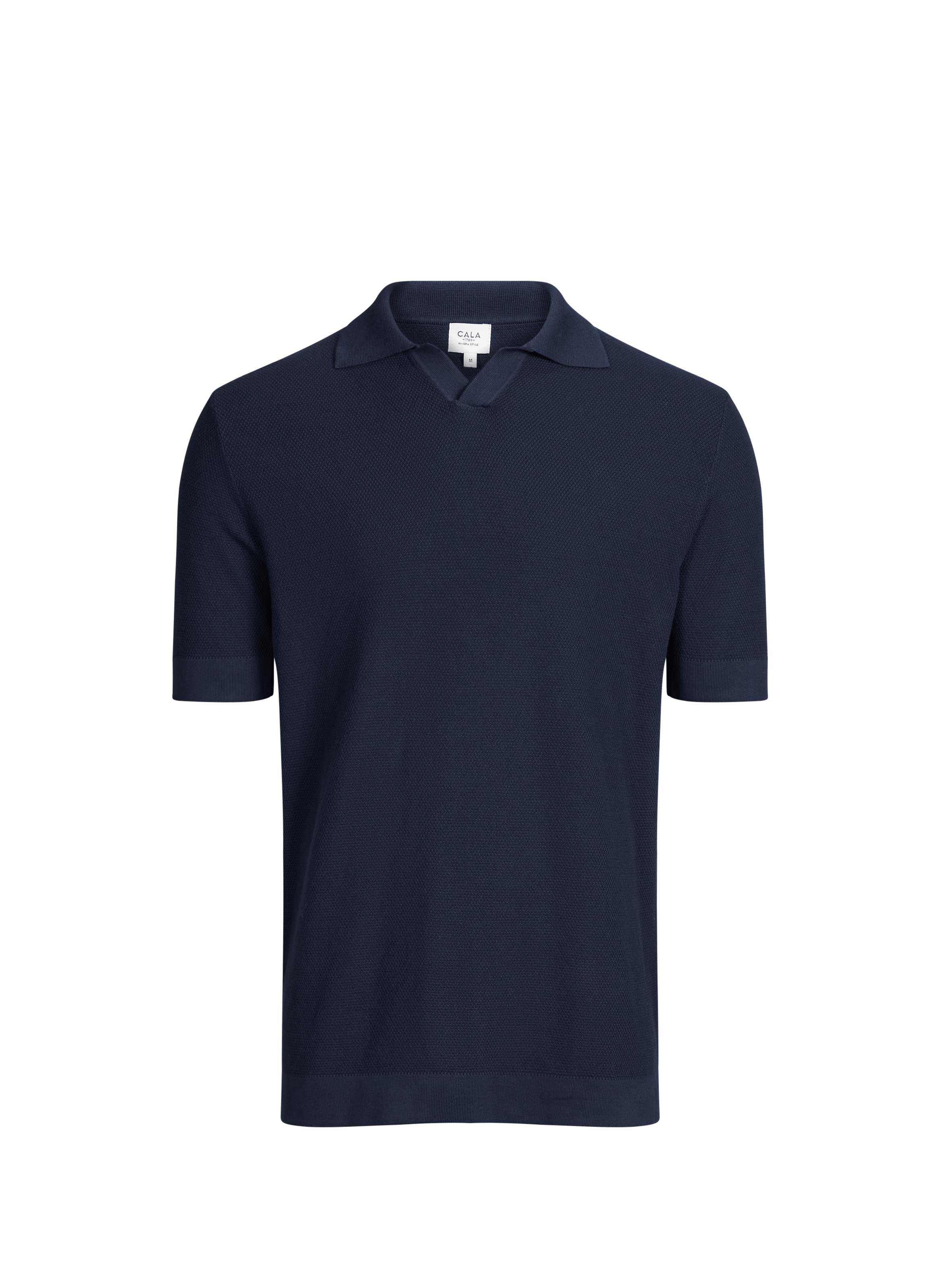 Polo à manches courtes en coton 1789 CALA Bleu