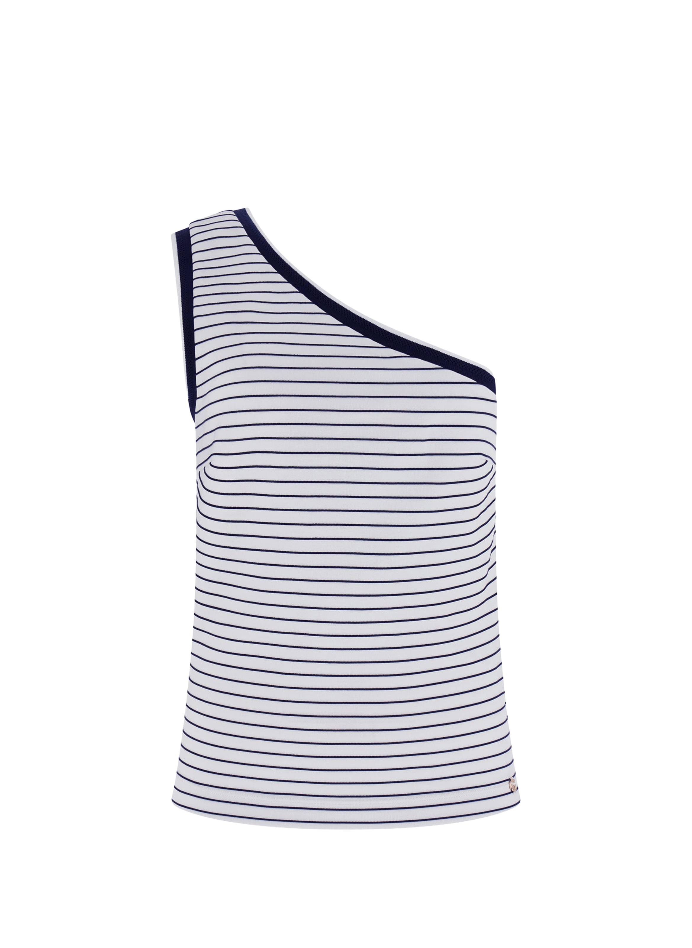 Asymmetrische gestreepte top GUESS Veelkleurig