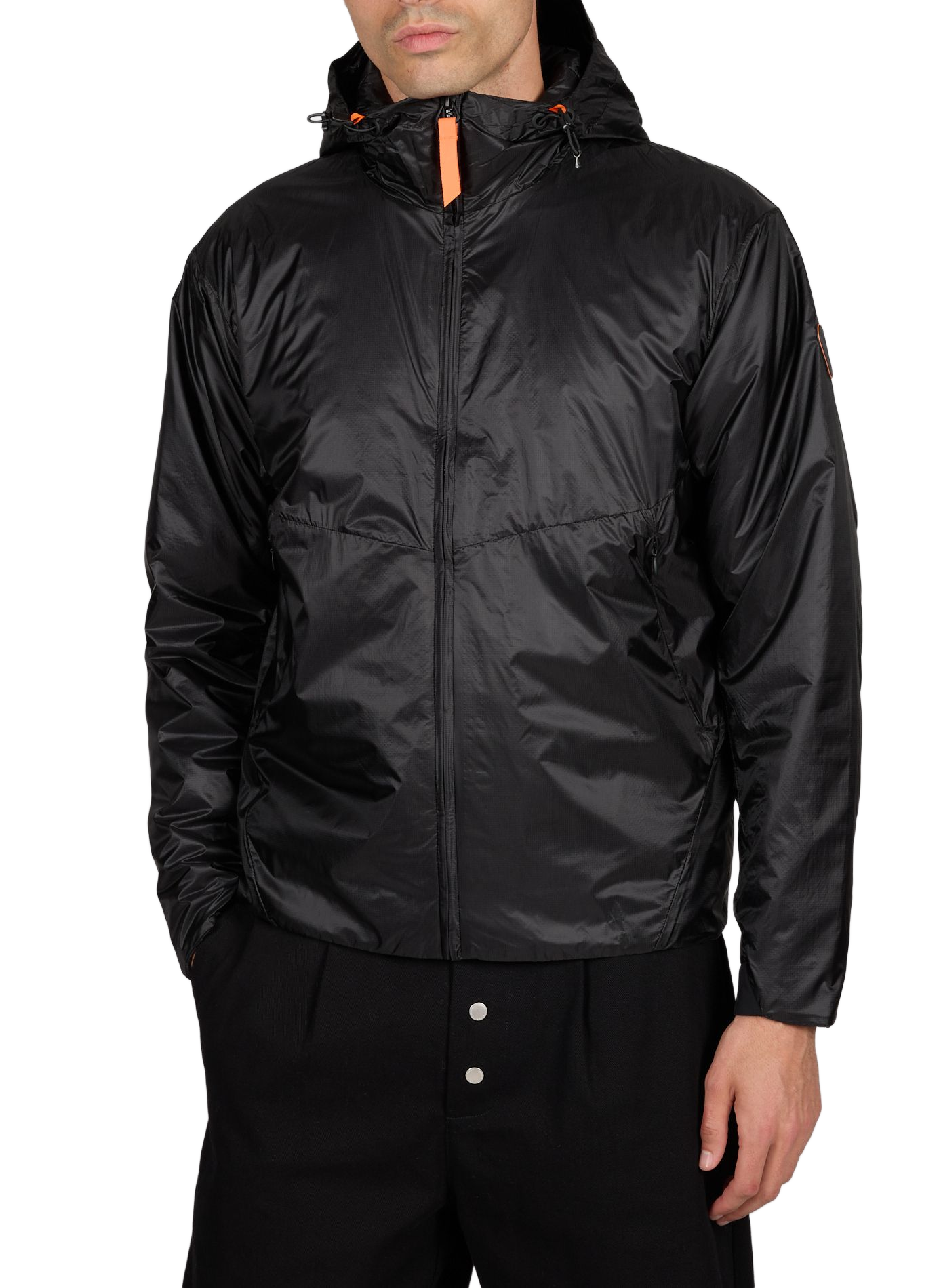 Veste coupe-vent Elzearsun à capuche GERTRUDE ET GASTON Noir