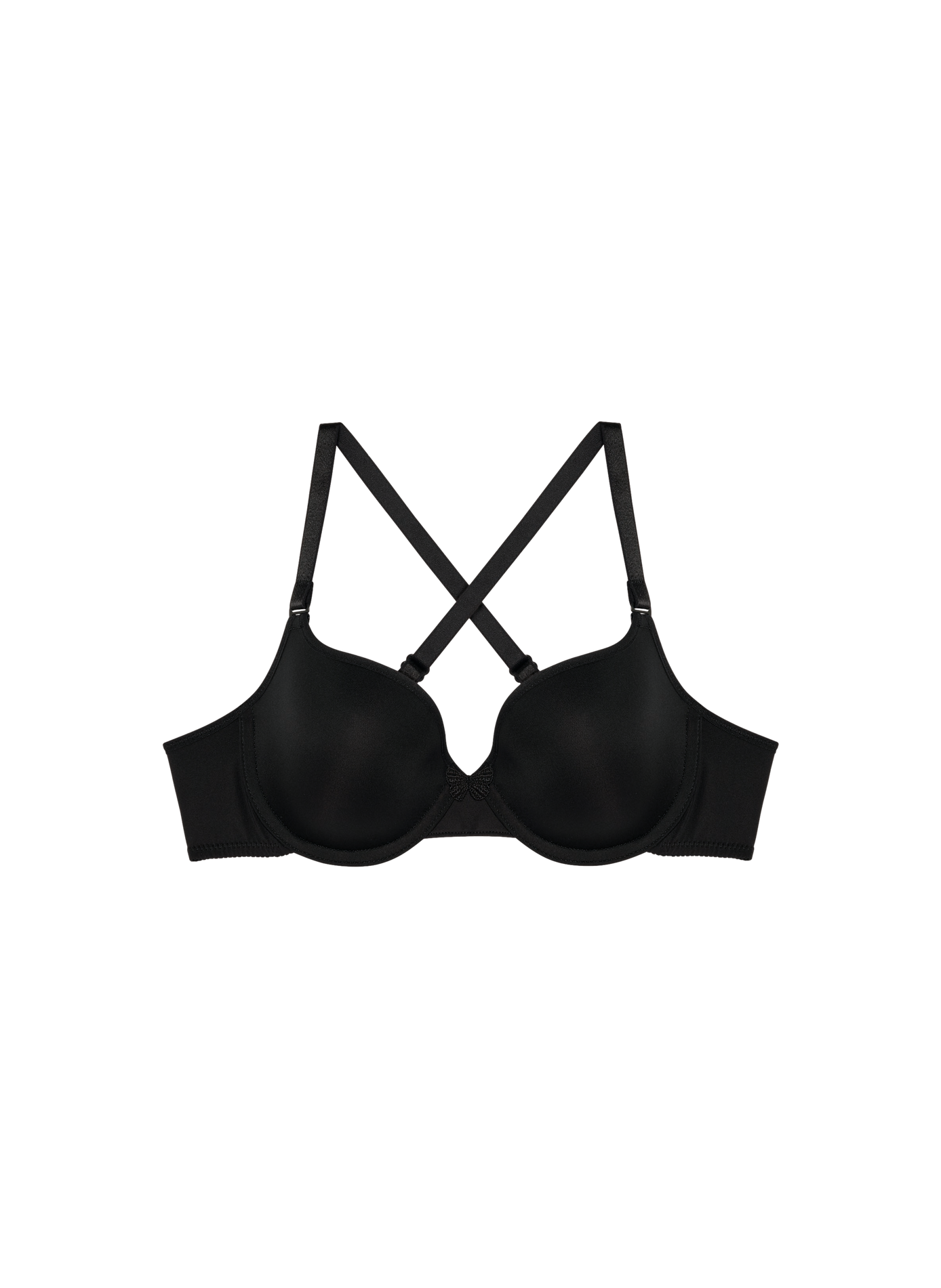 Sujetador liso con detalle de mariposa PASSIONATA Negro