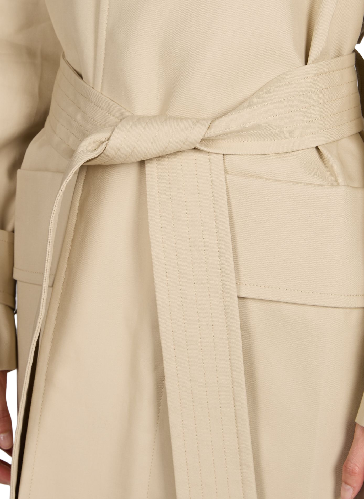 Trench Philippa en coton VICTORIA BECKHAM Beige